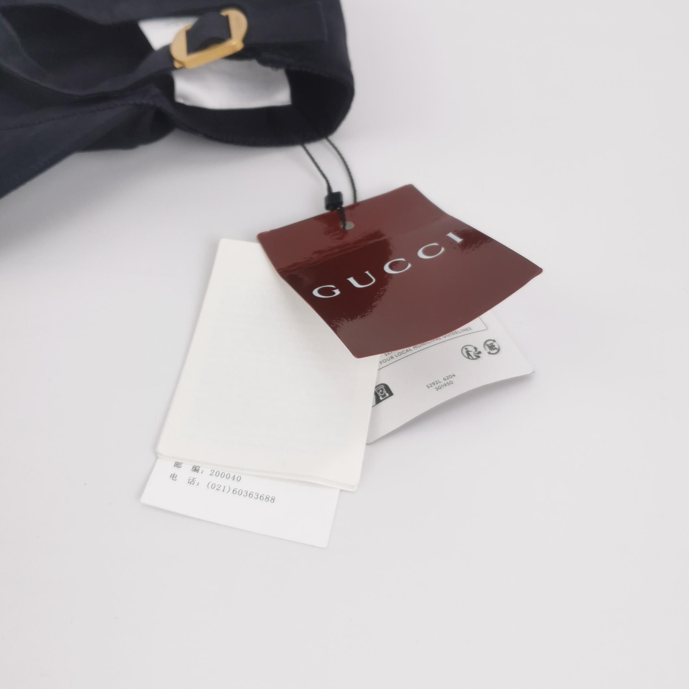 Gucci Gucci Multi-Color Logo Baseball Cap Size ONE SIZE - 6 Thumbnail