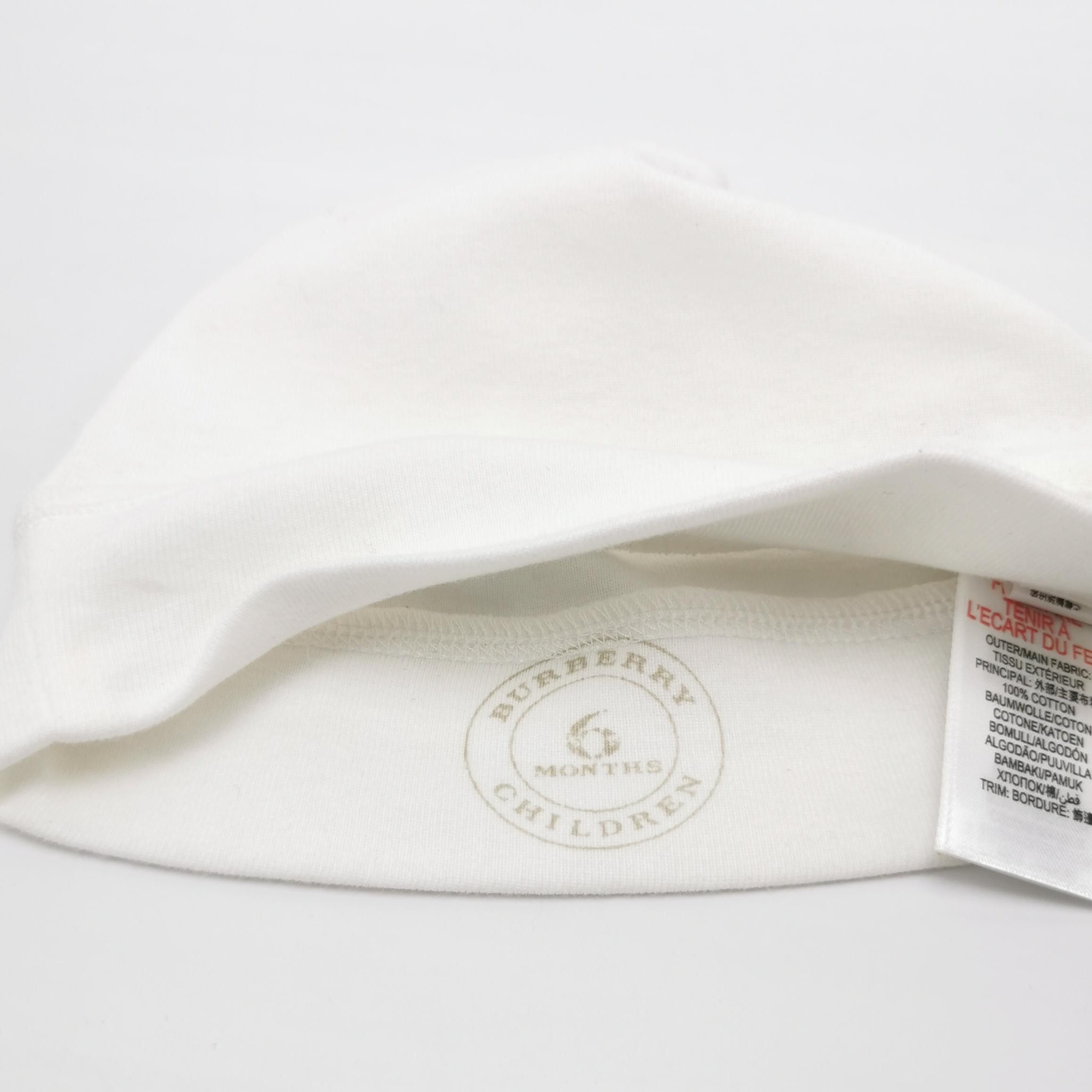 Burberry Burberry Check Trim Baby Beanie 6 Months Size ONE SIZE - 3 Thumbnail