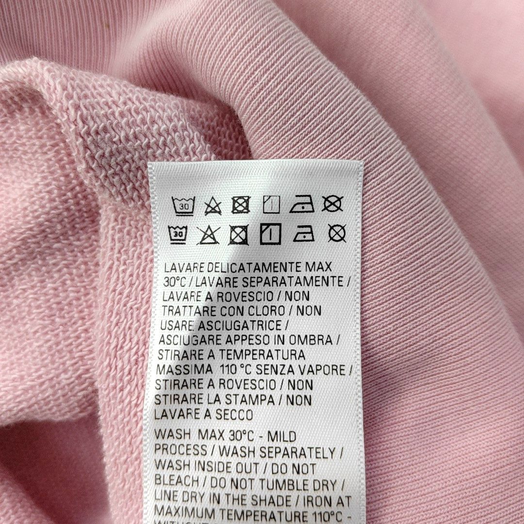 Balenciaga Balenciaga Pink Cotton Sweatshirt S Size S / US 4 / IT 40 - 4 Thumbnail