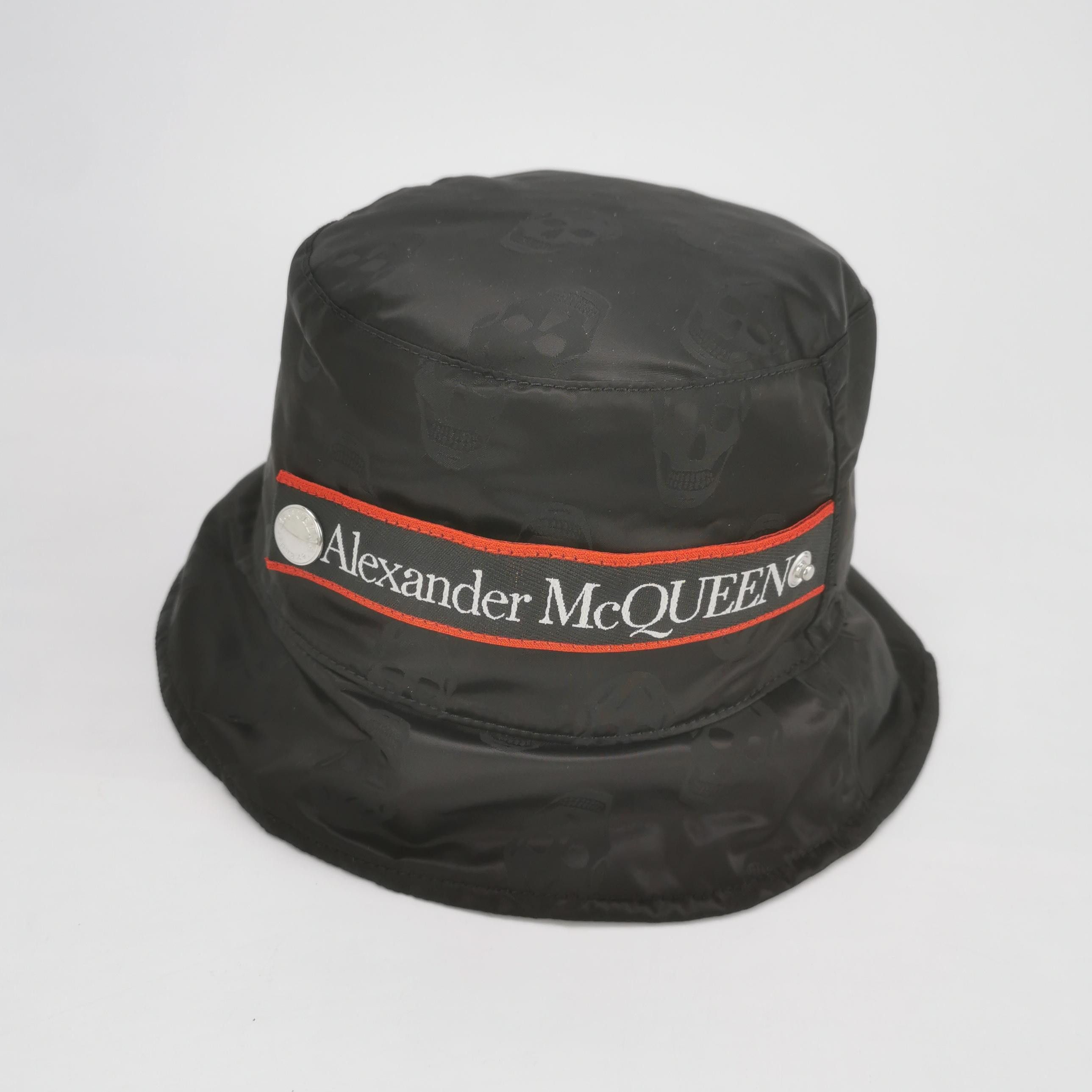 Alexander McQueen Alexander McQueen Logo Skull Bucket Hat Size M Size ONE SIZE - 4 Thumbnail