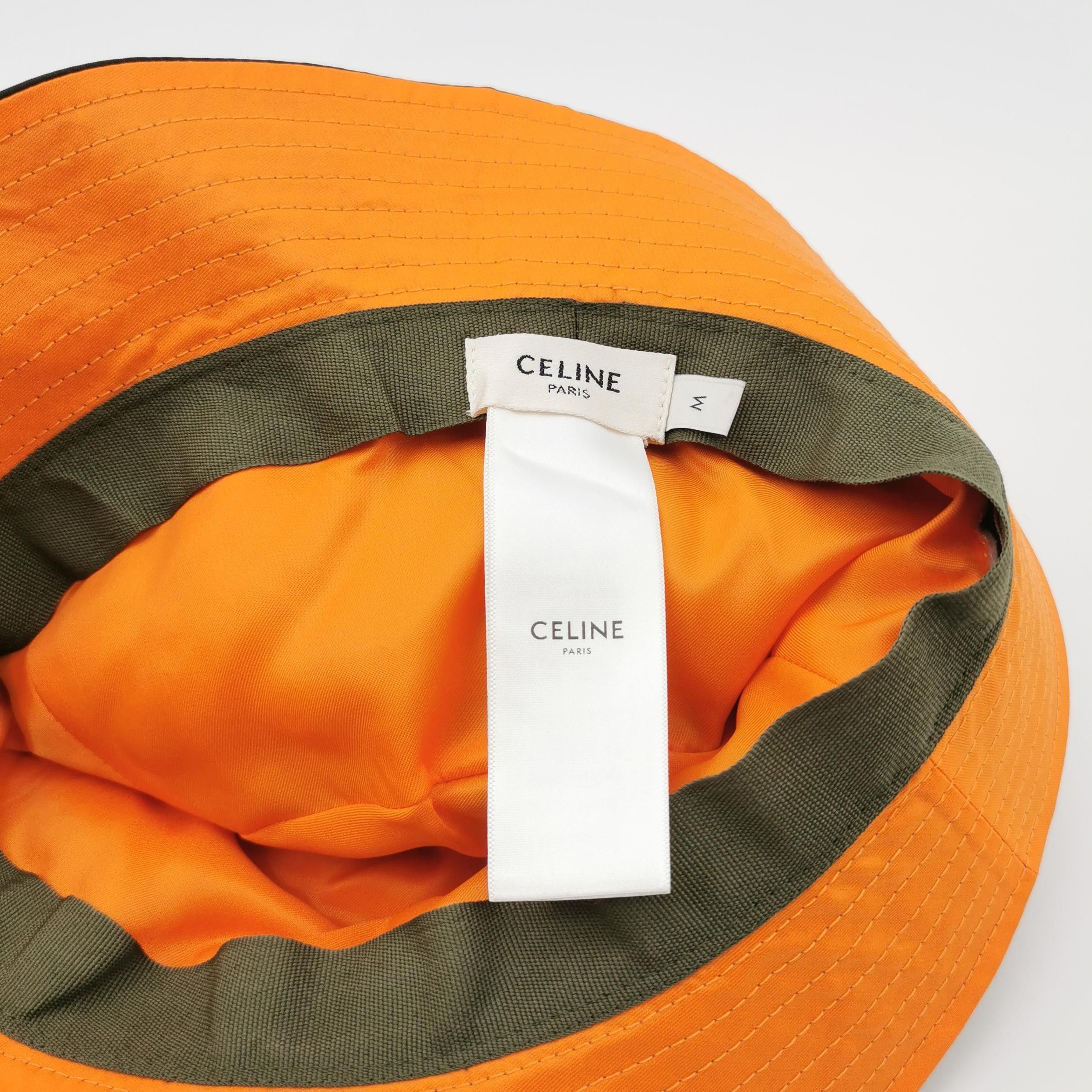 Celine Celine Quilted Logo Bucket Hat Size M Size ONE SIZE - 4 Thumbnail