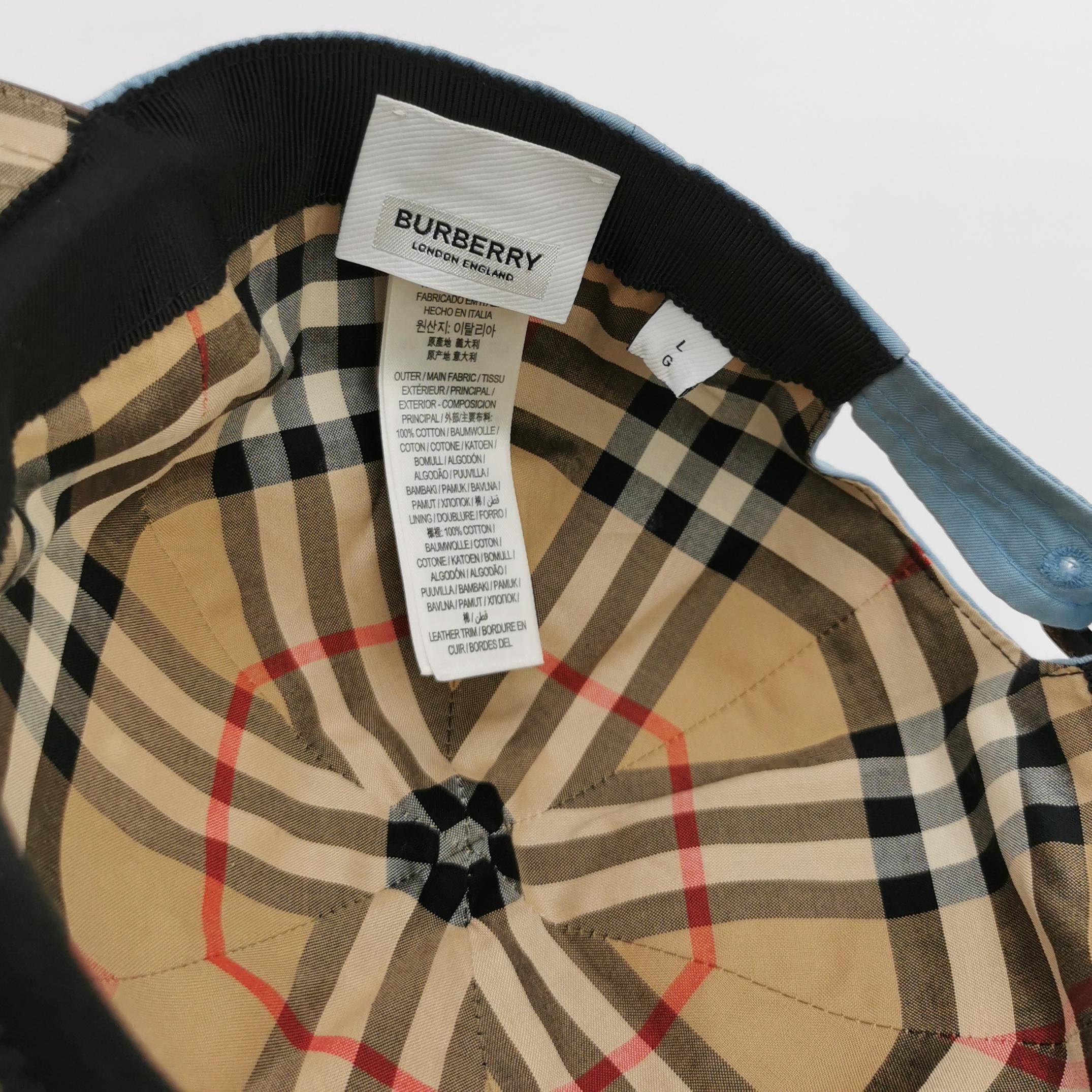 Burberry Burberry TB Logo Baseball Cap Size L Size ONE SIZE - 4 Thumbnail