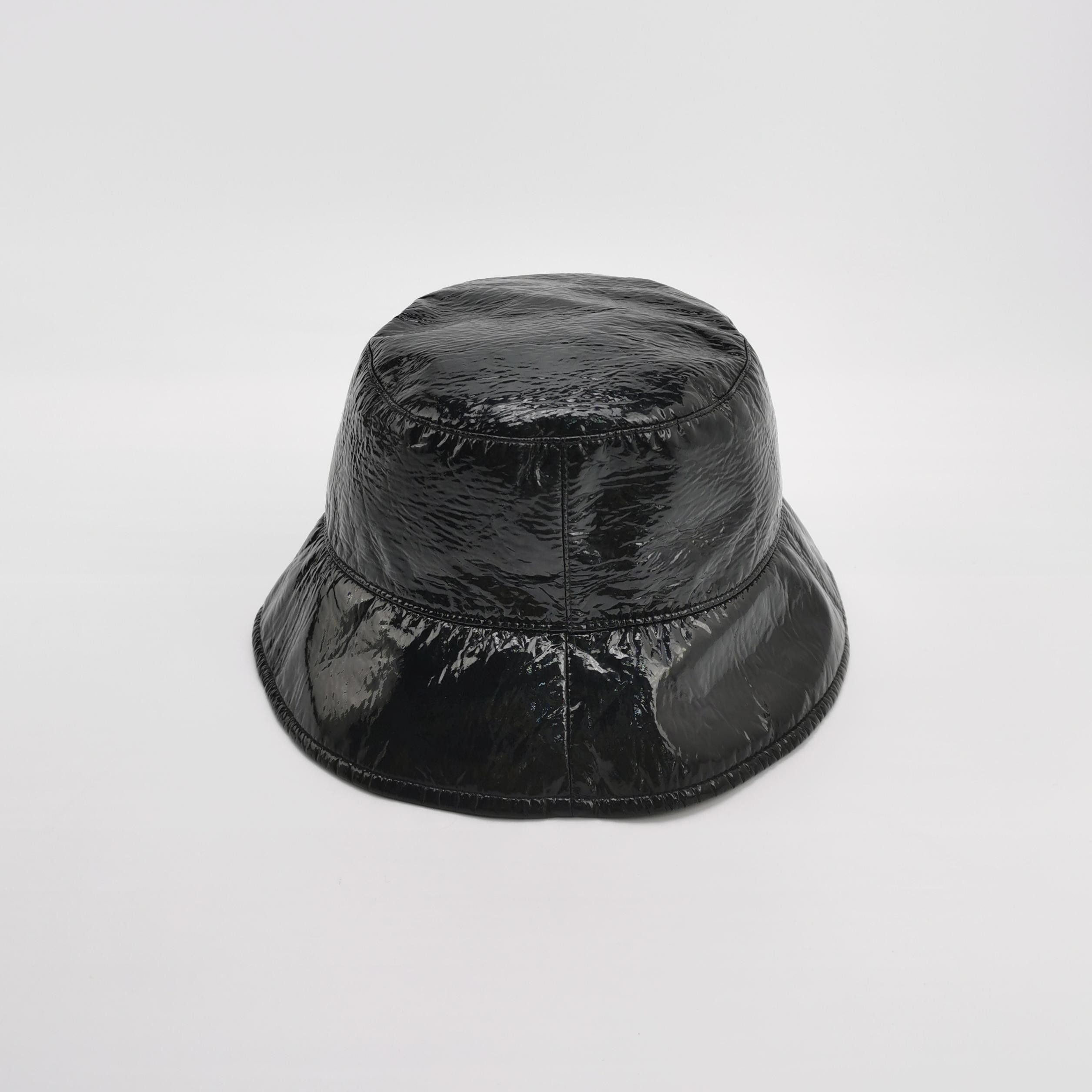 Moncler Moncler Glossy Logo Bucket Hat Size S Size ONE SIZE - 3 Thumbnail