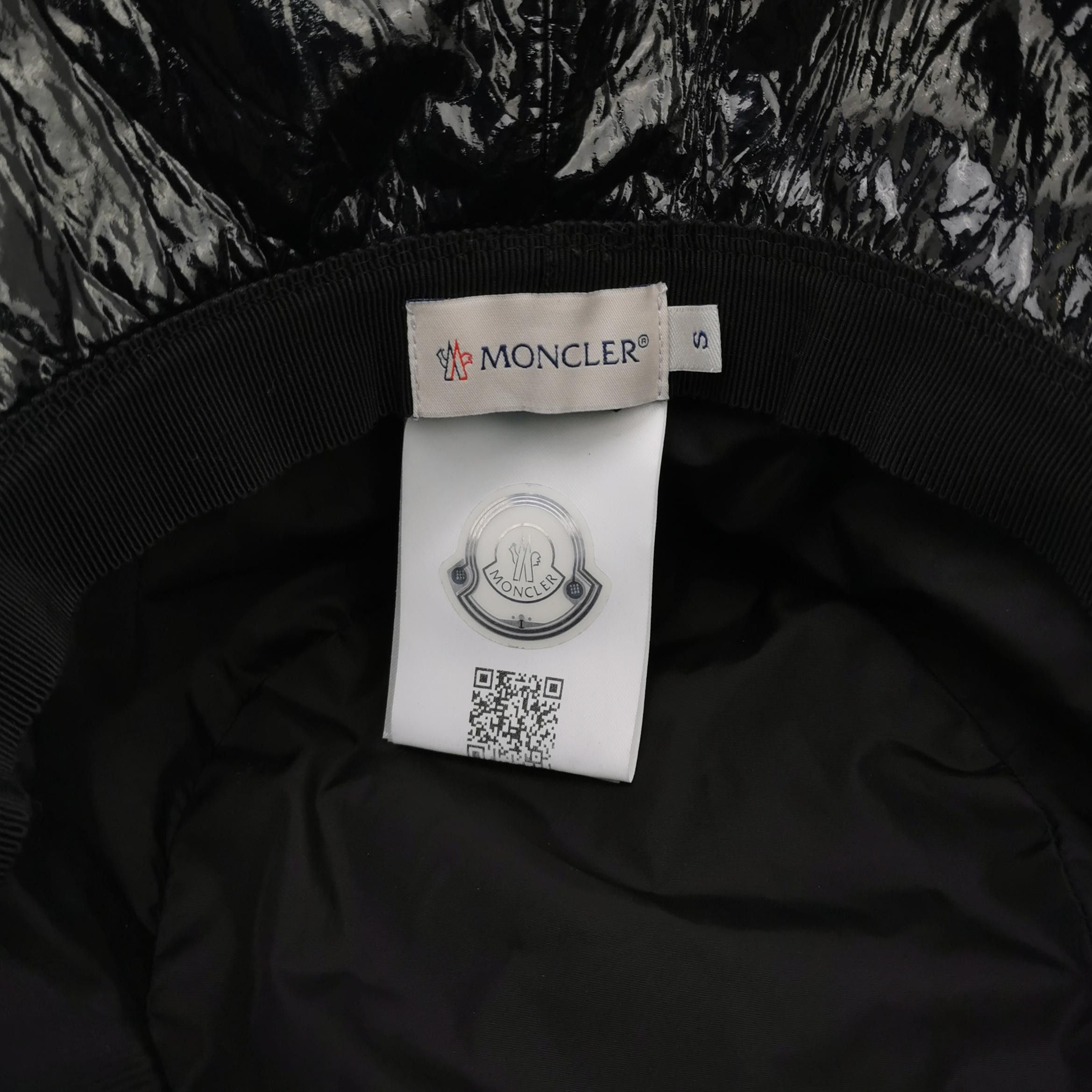 Moncler Moncler Glossy Logo Bucket Hat Size S Size ONE SIZE - 4 Thumbnail