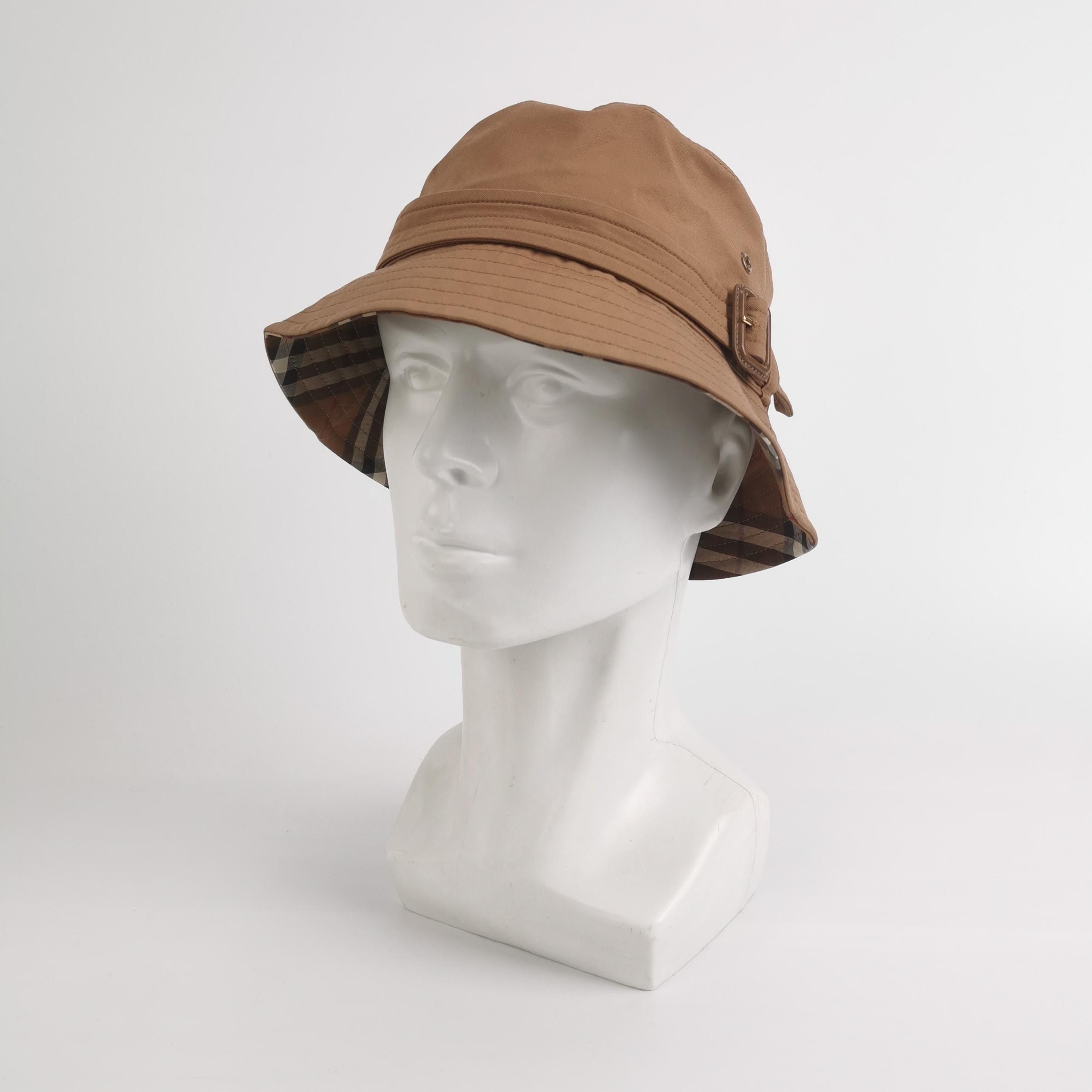 Burberry Burberry Check Lined Bucket Hat Size S Size ONE SIZE - 2 Thumbnail