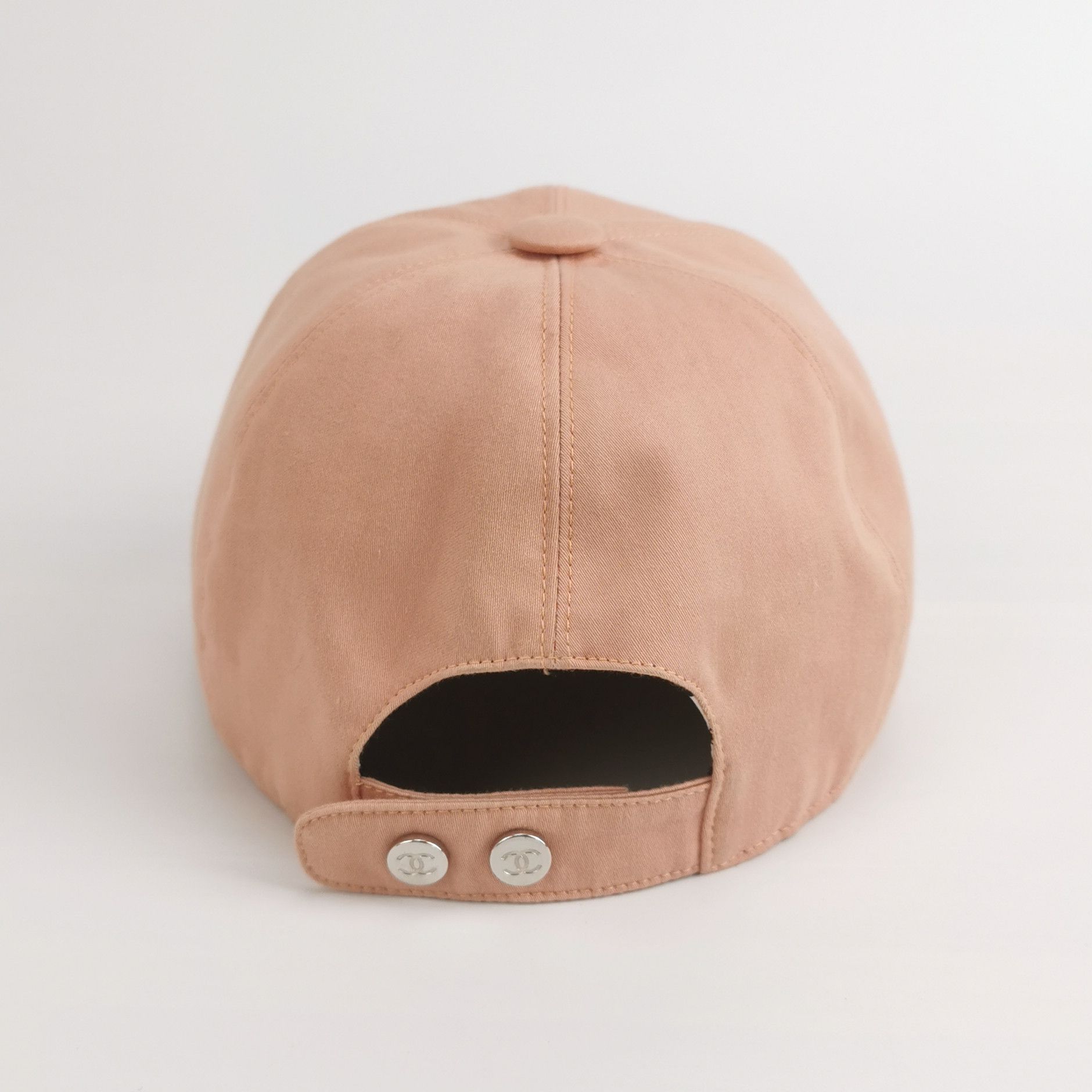 Chanel Chanel CC Logo Cotton Baseball Cap One Size Size ONE SIZE - 3 Thumbnail