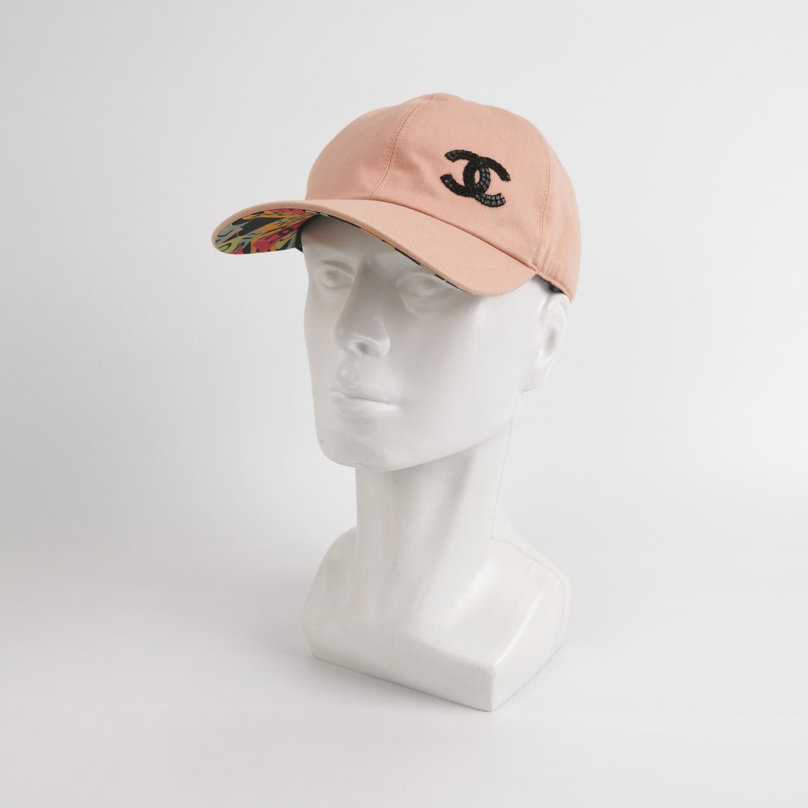 Chanel Chanel CC Logo Cotton Baseball Cap One Size Size ONE SIZE - 2 Thumbnail