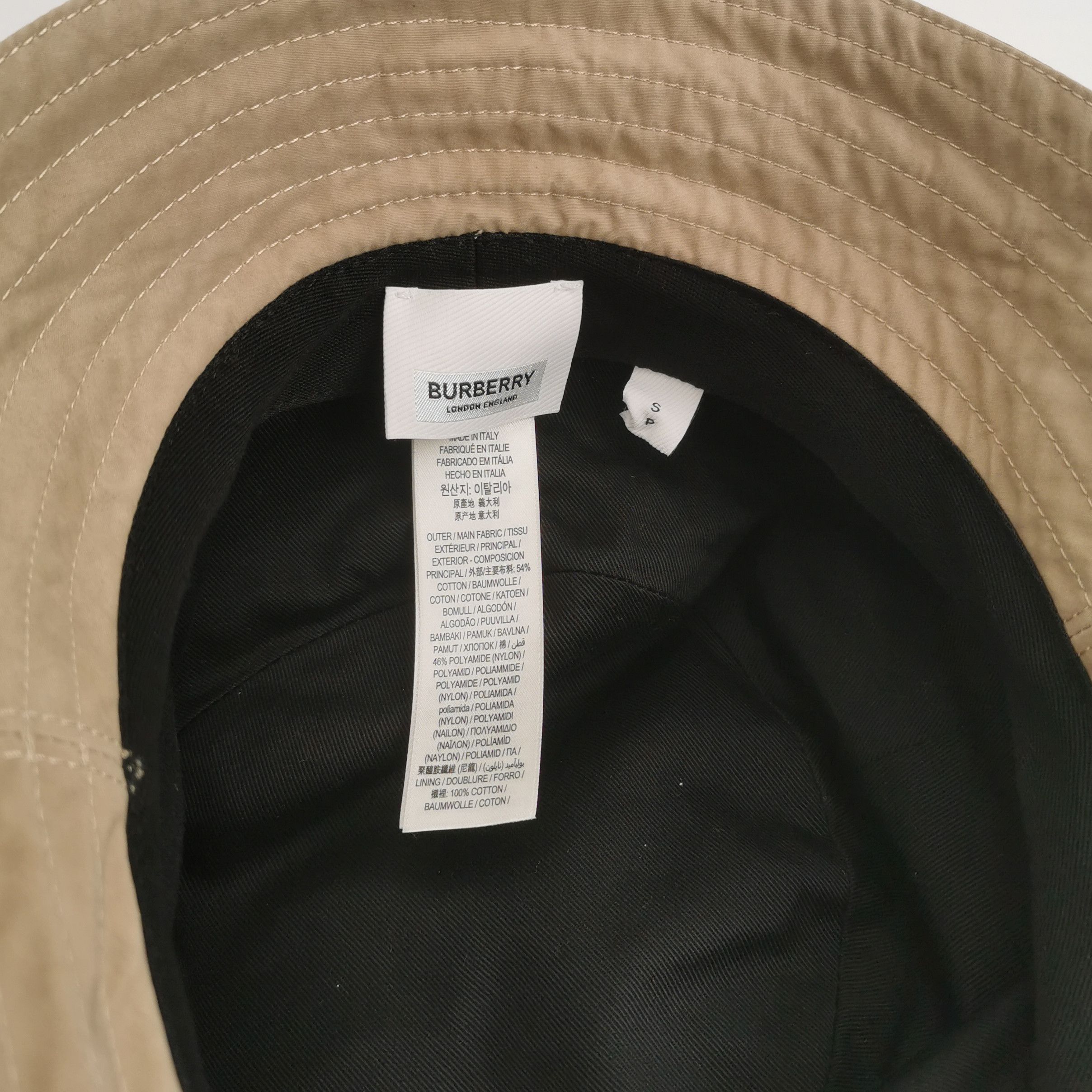 Burberry Burberry Equestrian Knight Bucket Hat Size S Size ONE SIZE - 4 Thumbnail