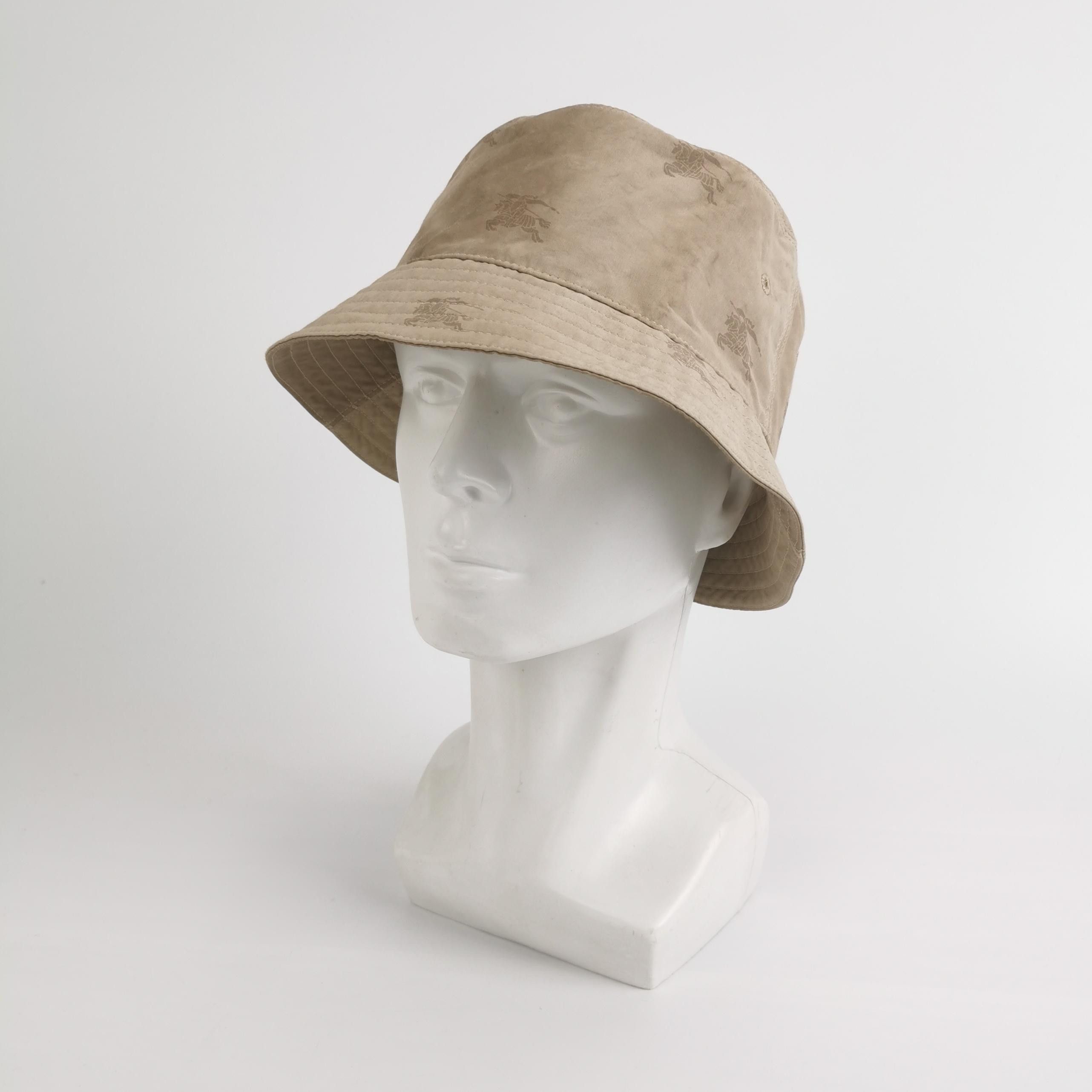 Burberry Burberry Equestrian Knight Bucket Hat Size L Size ONE SIZE - 2 Thumbnail