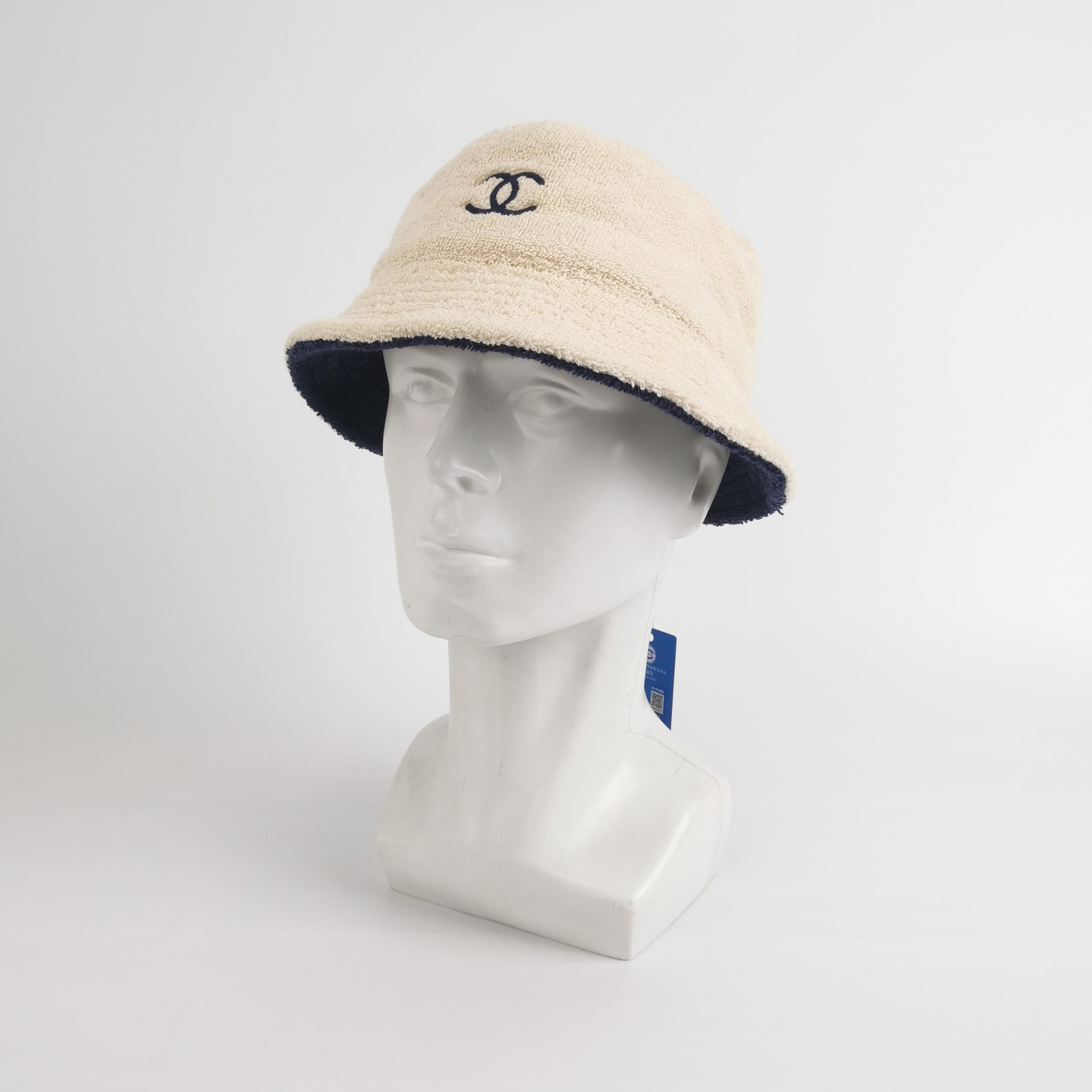 Chanel Chanel CC Logo Terry Bucket Hat Size ONE SIZE - 2 Thumbnail