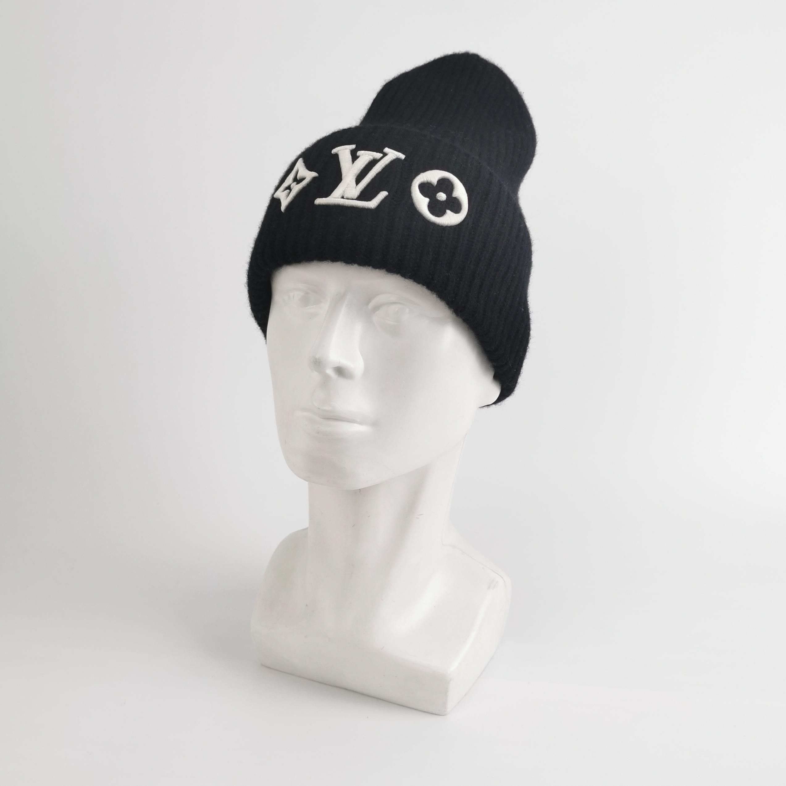 Louis Vuitton Louis Vuitton Headline Monogram Beanie ONE SIZE Size ONE SIZE - 2 Thumbnail