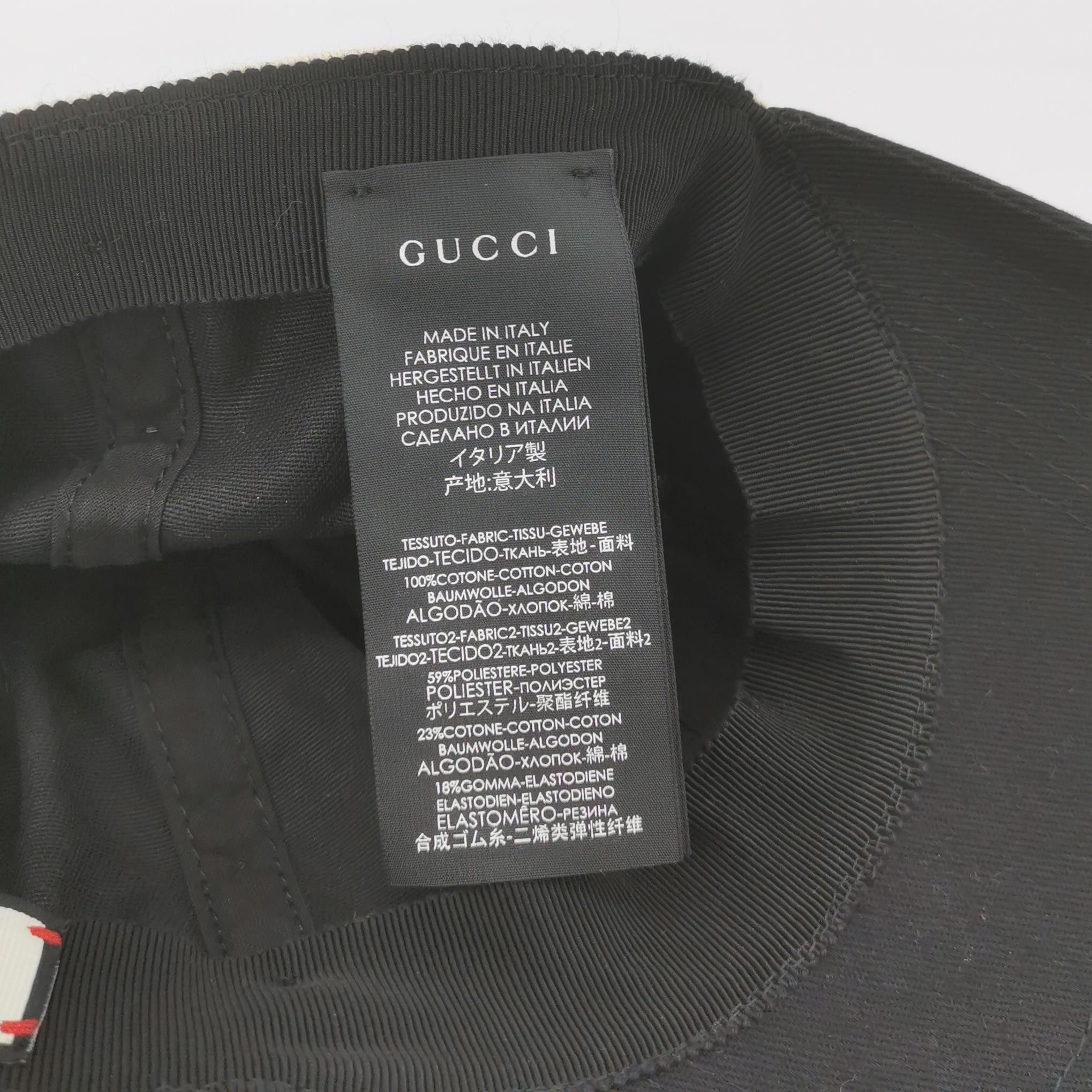 Gucci Gucci Logo Baseball Cap Size ONE SIZE - 6 Thumbnail