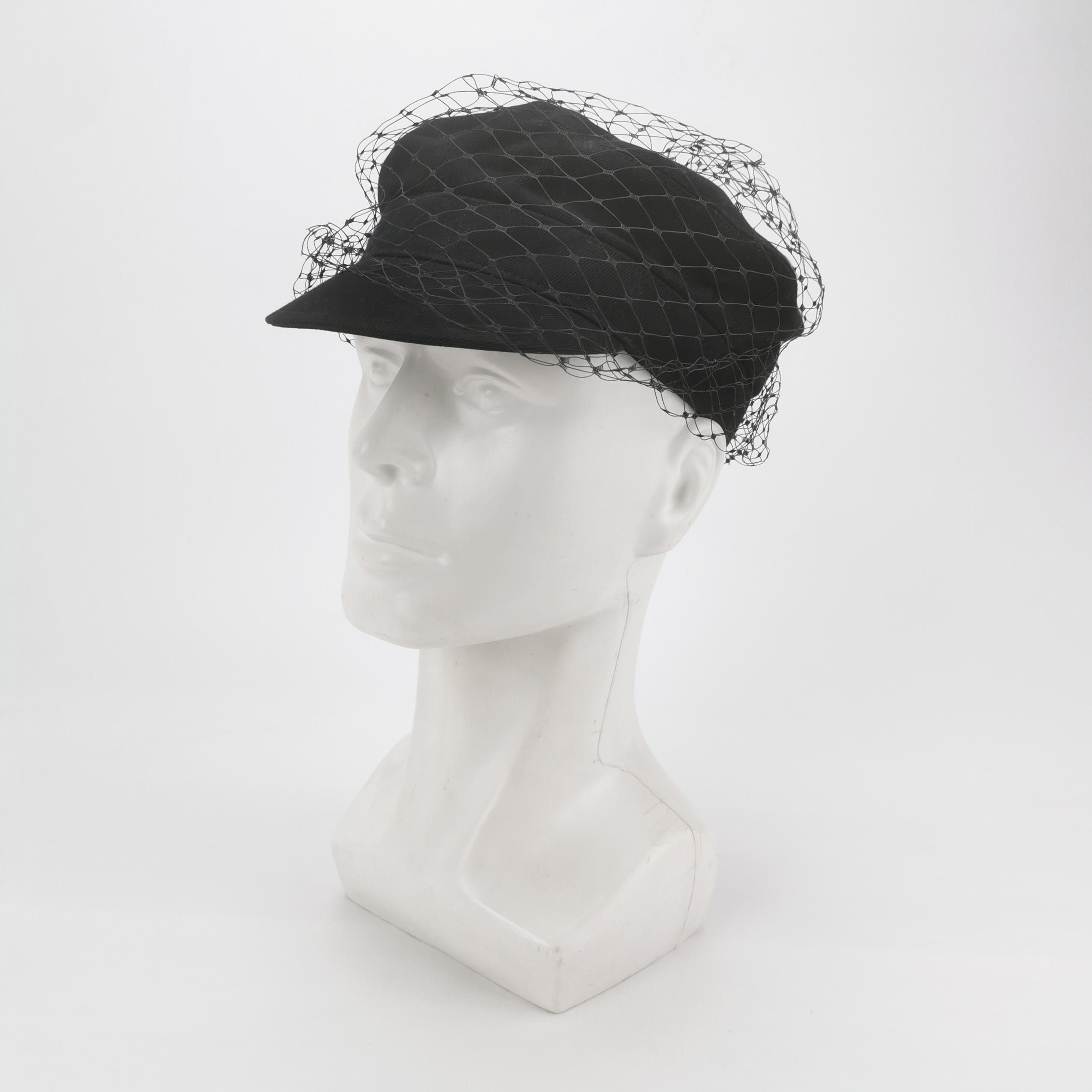 Dior Dior Veil Newsboy Cap Size 57 Size ONE SIZE - 2 Thumbnail