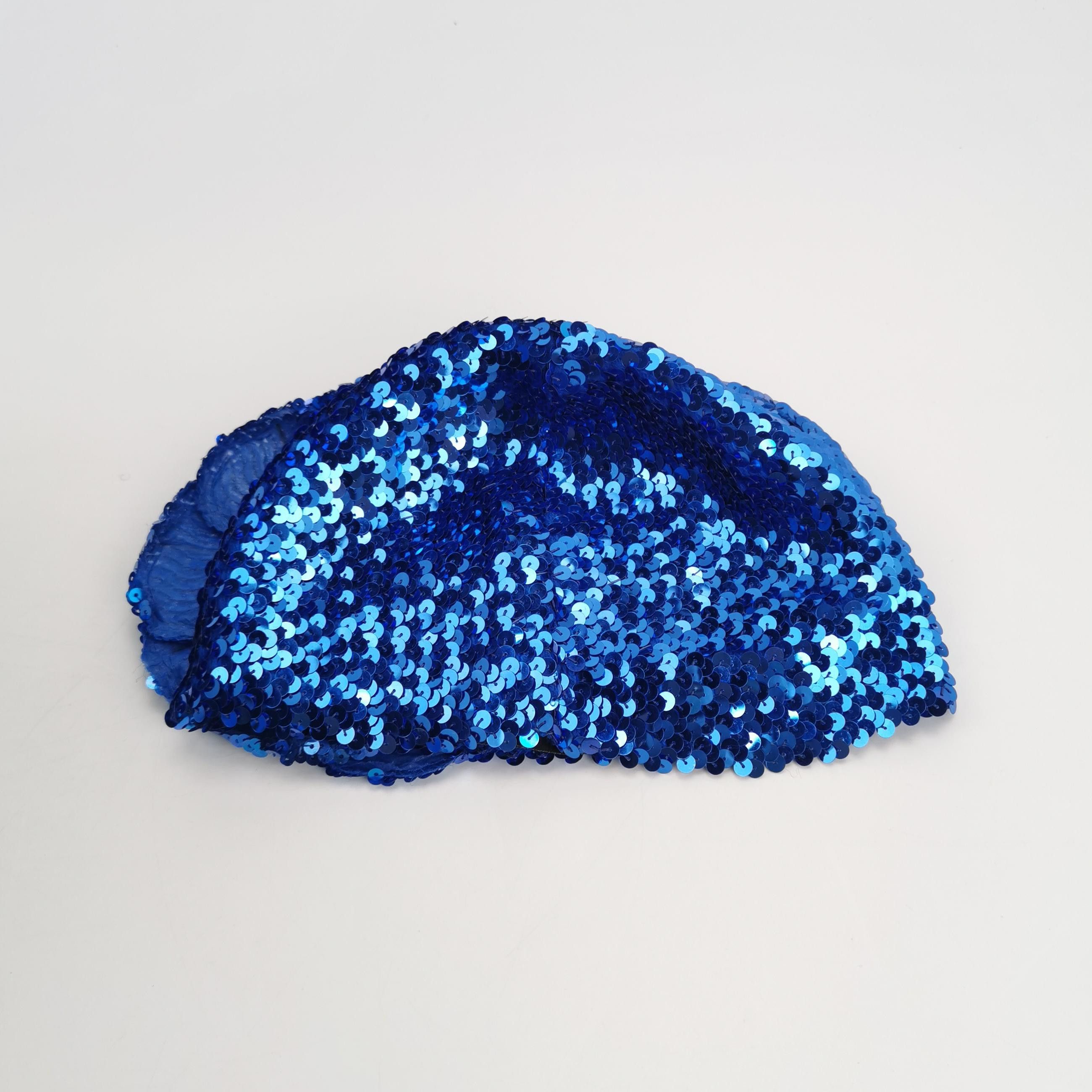 Gucci Gucci Blue Sequin Hat Size M Size ONE SIZE - 3 Thumbnail