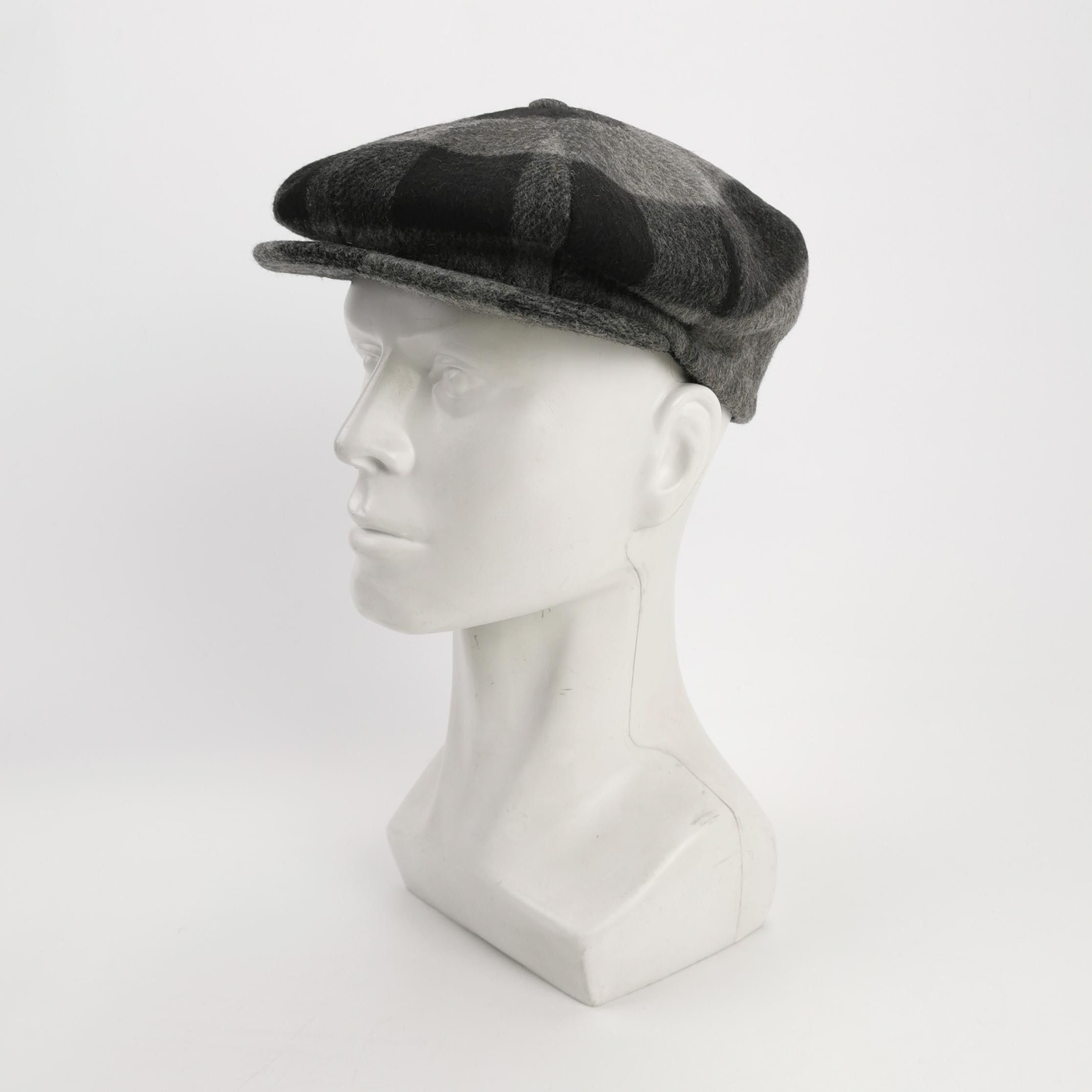 Burberry Burberry Wool Check Flat Cap Size S Size ONE SIZE - 2 Thumbnail
