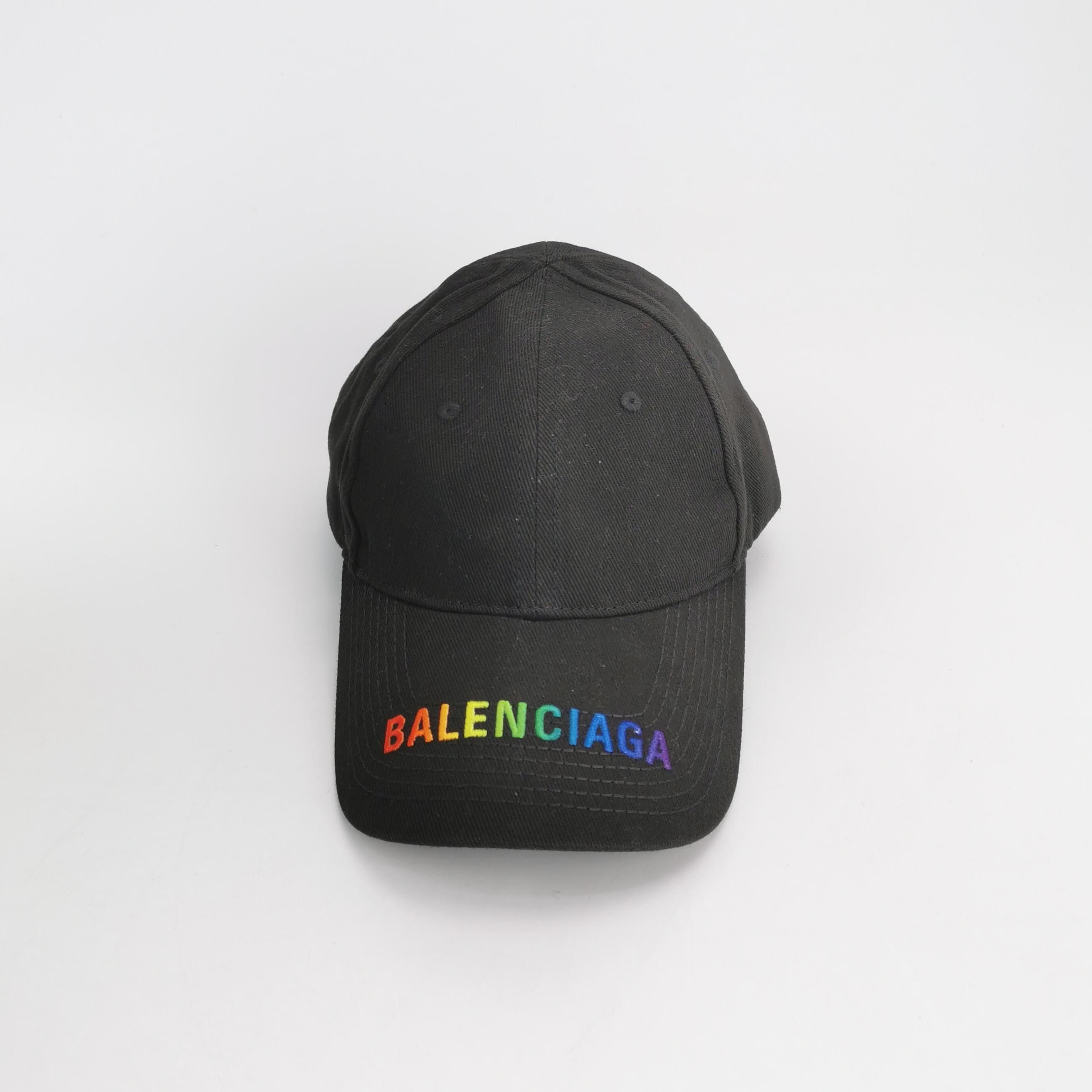 Balenciaga Balenciaga Rainbow Logo Baseball Cap One Size Size ONE SIZE - 6 Thumbnail