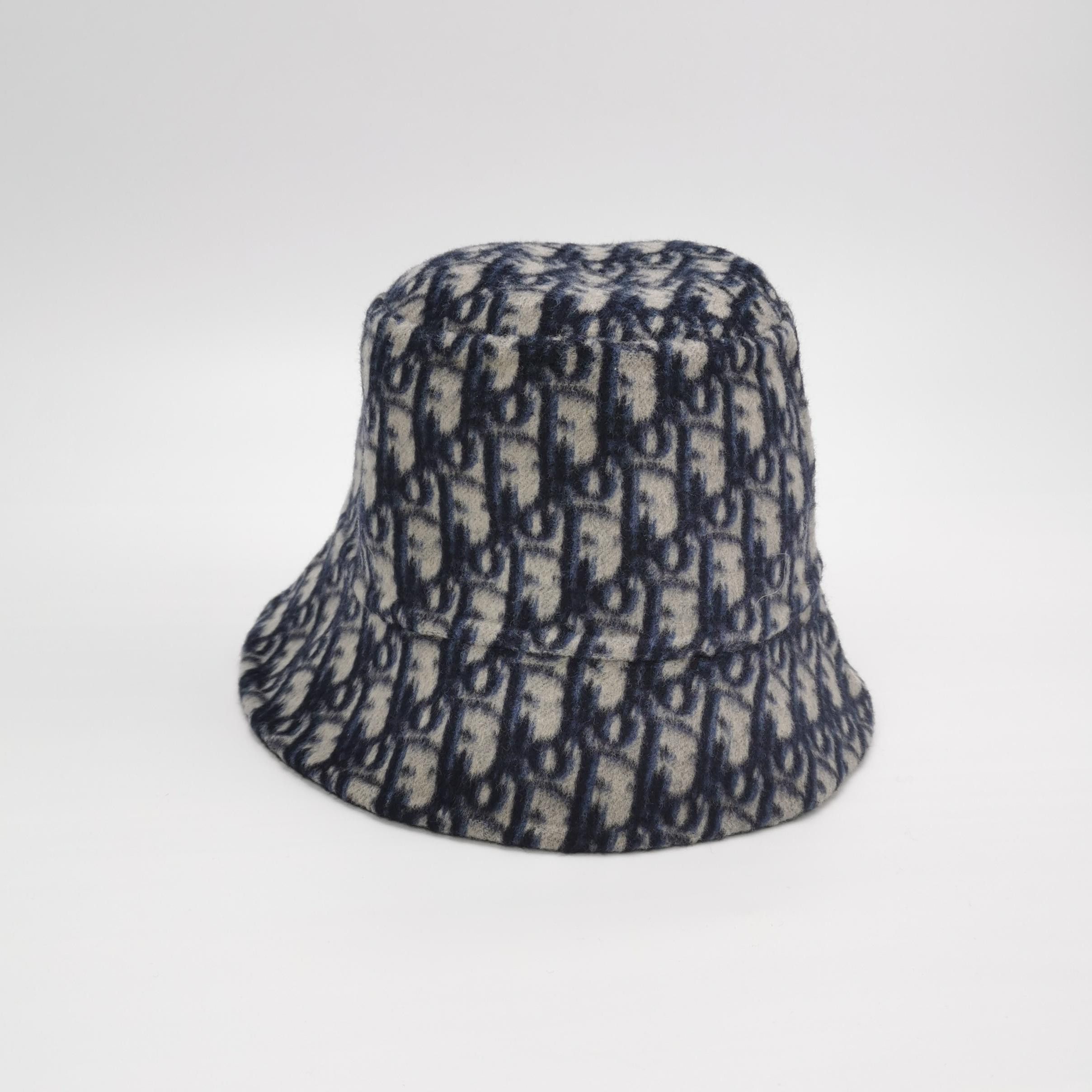 Dior Dior Oblique Reversible Wool Bucket Hat Size ONE SIZE - 6 Thumbnail