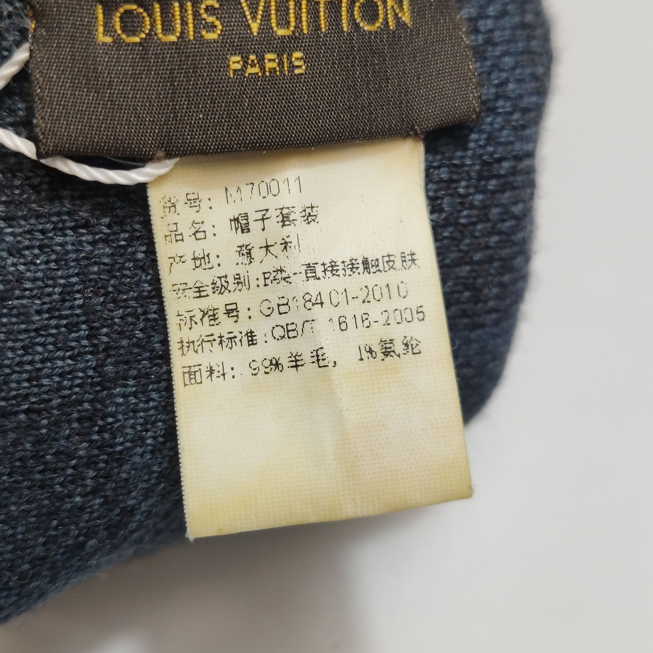 Louis Vuitton Louis Vuitton Petit Damier Beanie One Size Size ONE SIZE - 8 Thumbnail