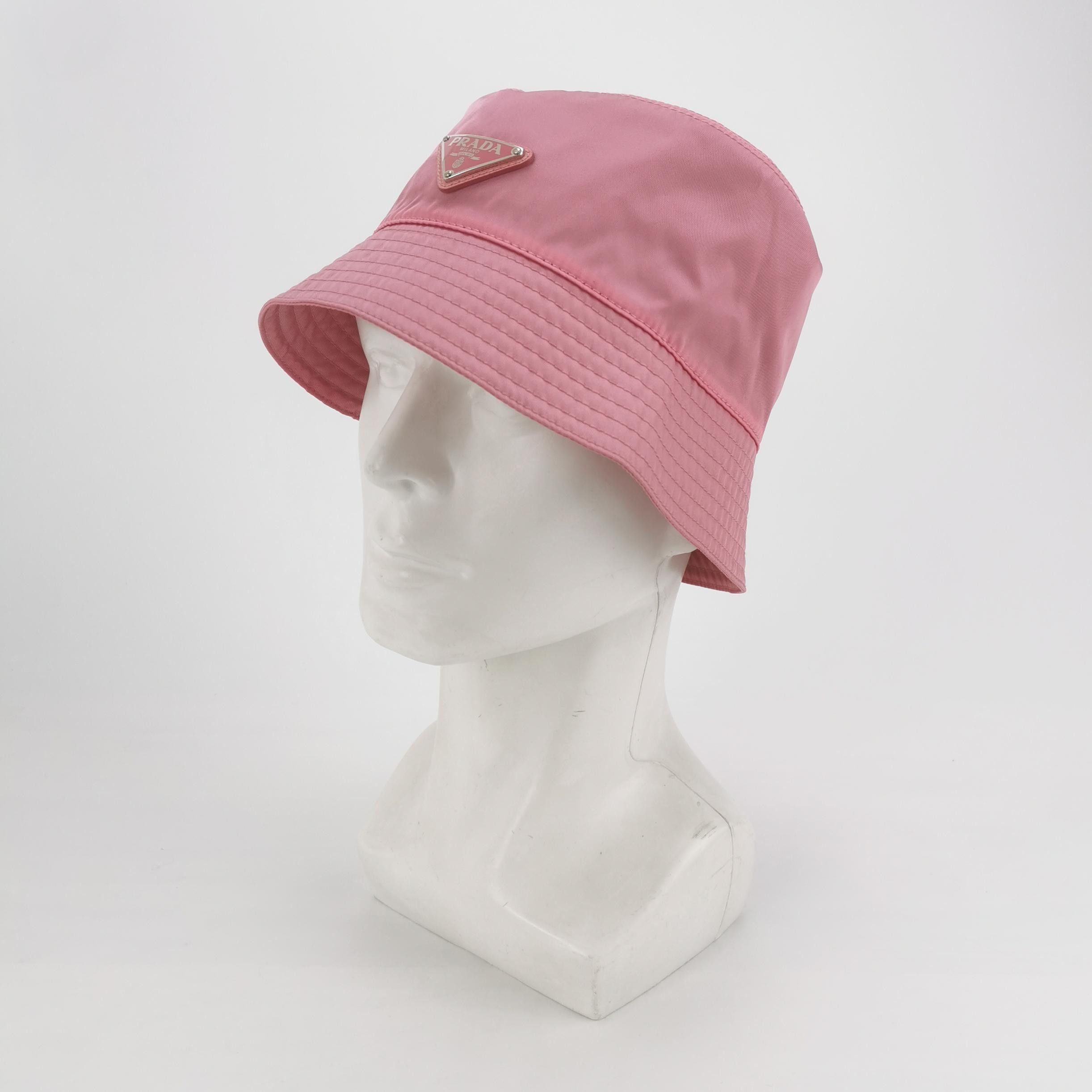 Prada Prada Triangle Logo Bucket Hat Size M Size ONE SIZE - 2 Thumbnail
