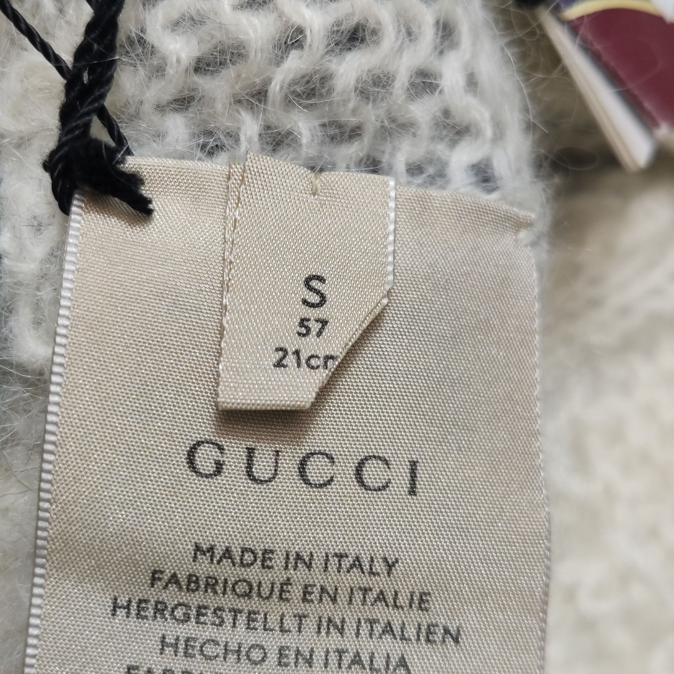 Gucci Gucci x Adidas Mohair Balaclava Size S Size ONE SIZE - 7 Thumbnail
