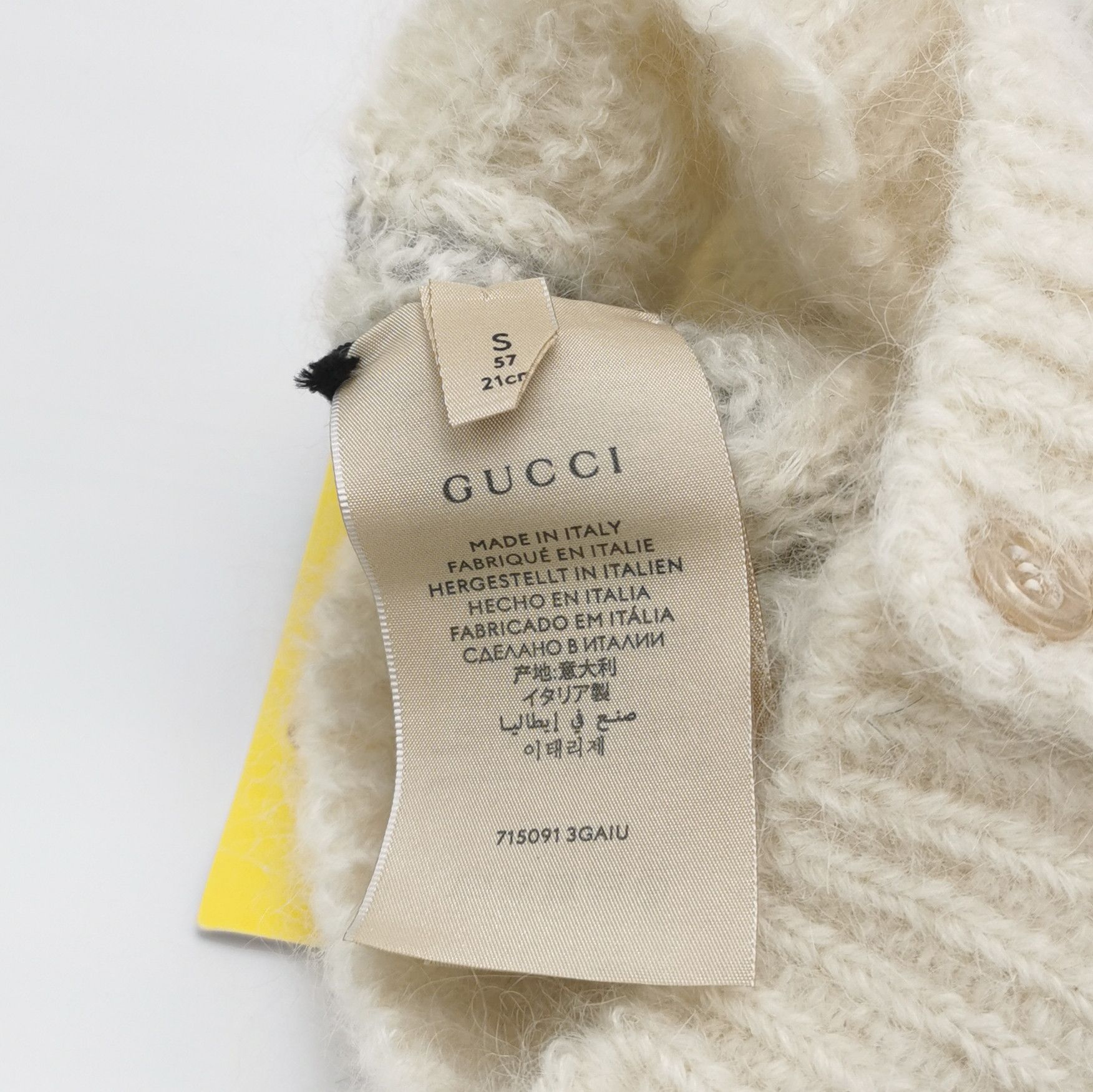Gucci Gucci x Adidas Mohair Balaclava Size S Size ONE SIZE - 4 Thumbnail