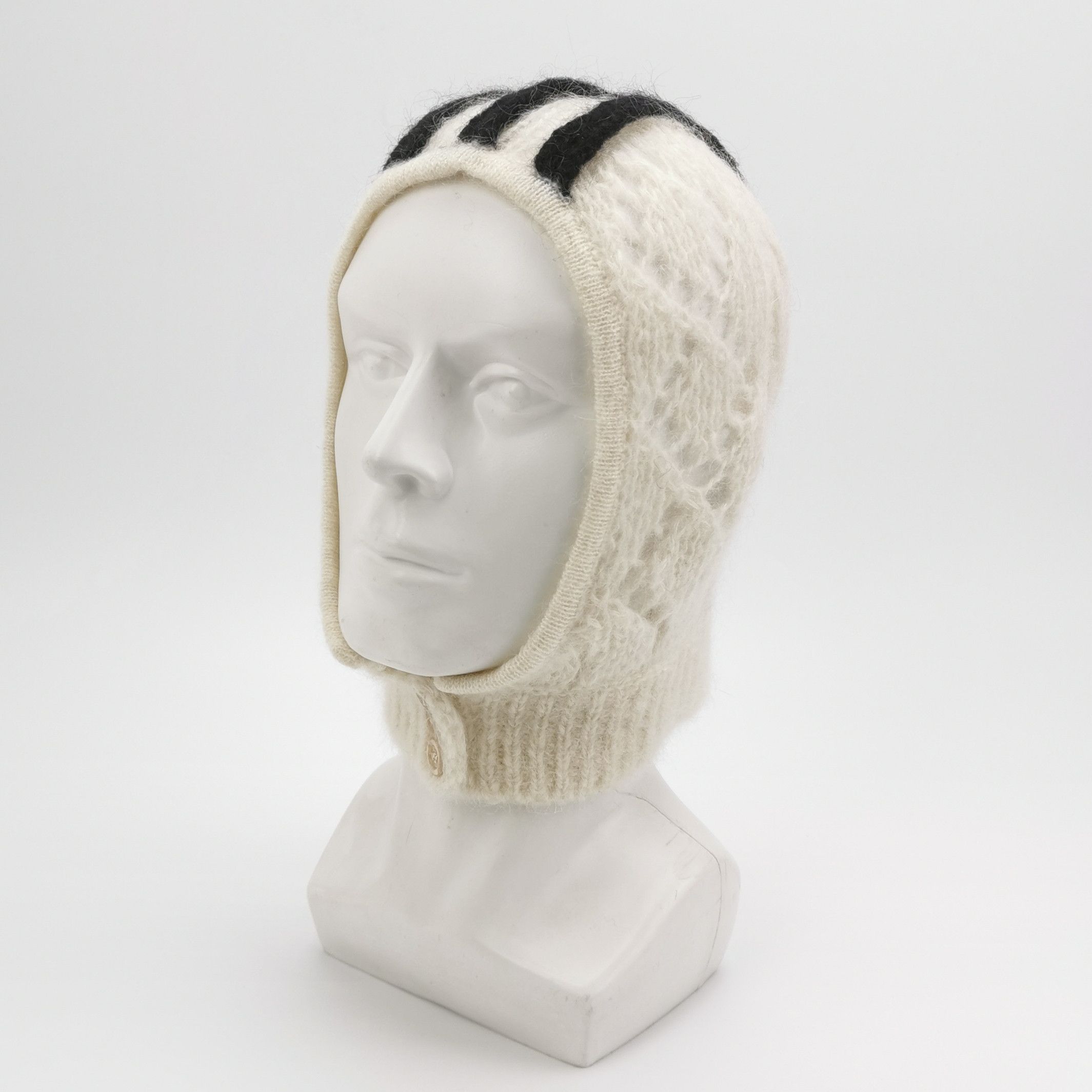 Gucci Gucci x Adidas Mohair Balaclava Size S Size ONE SIZE - 2 Thumbnail