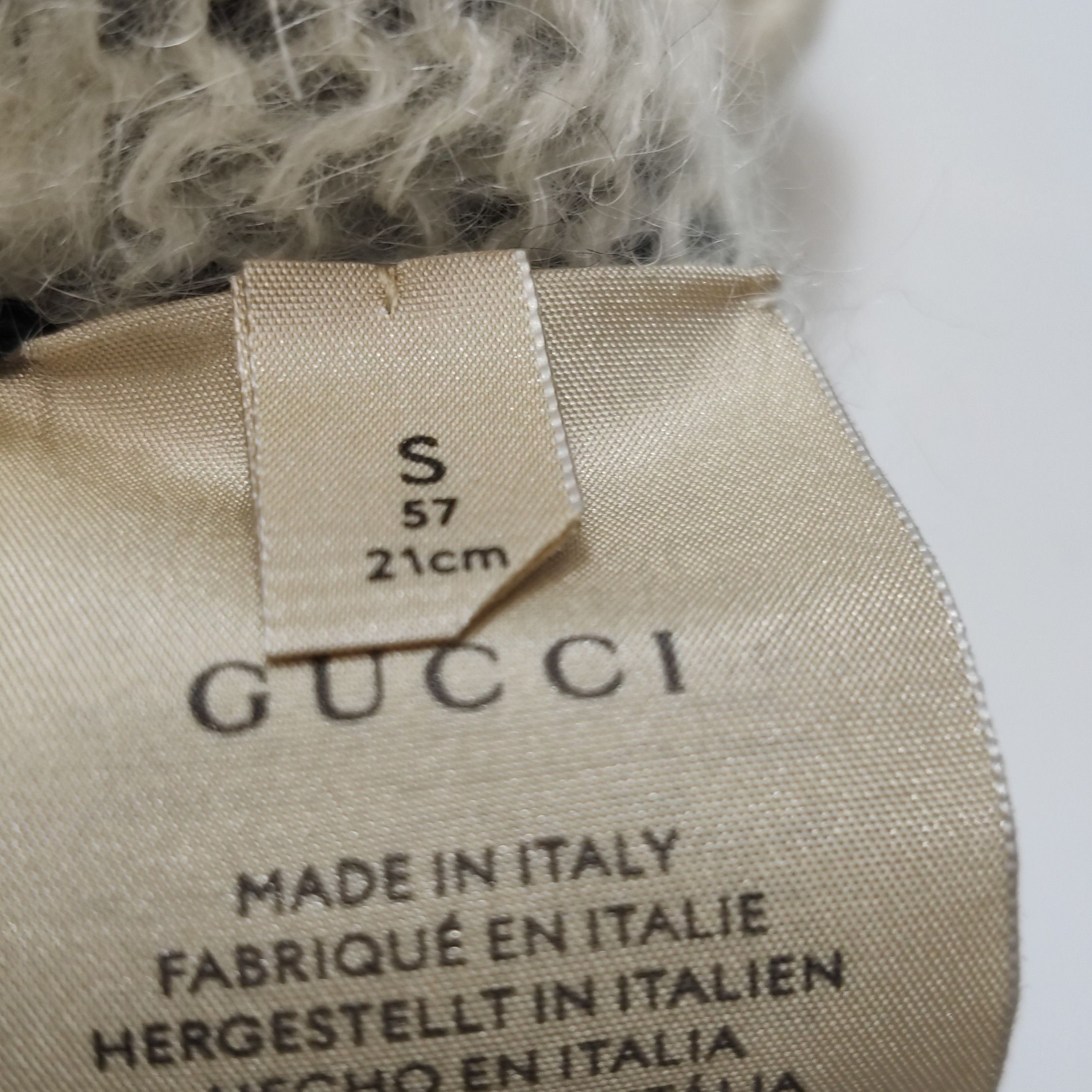 Gucci Gucci x Adidas Mohair Knit Hat Size S Size ONE SIZE - 7 Thumbnail