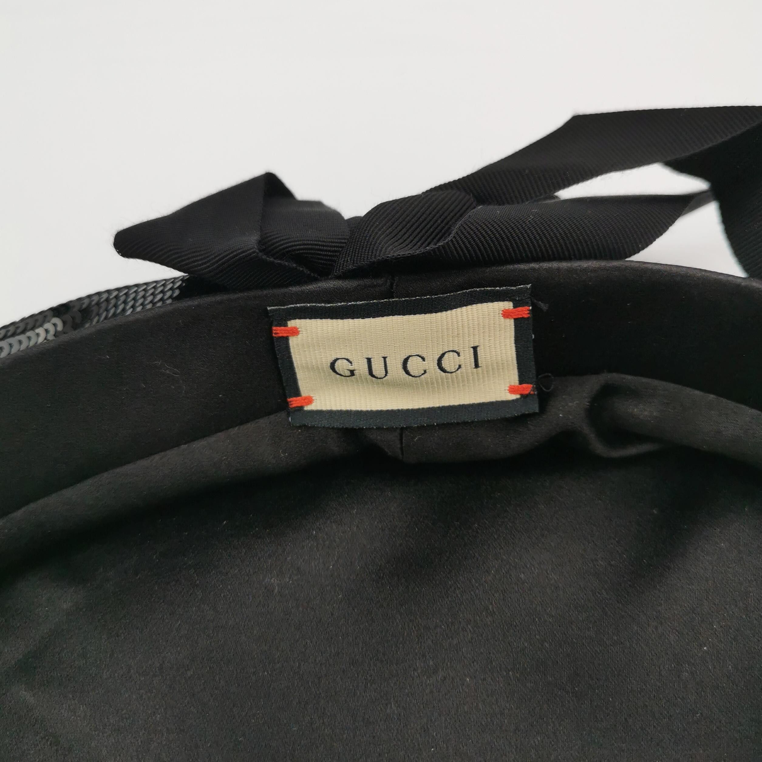 Gucci Gucci Sequin Bow Beret One Size Size ONE SIZE - 4 Thumbnail