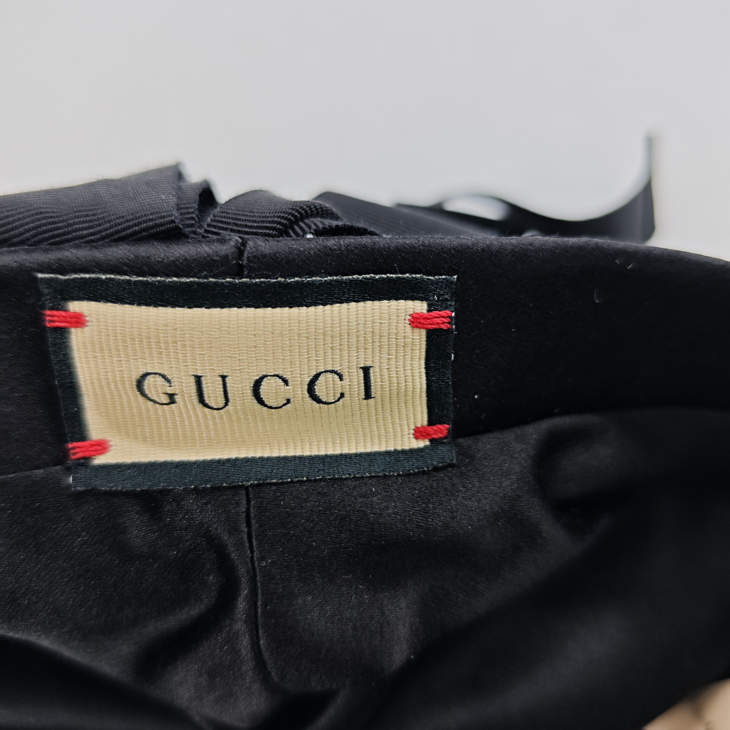 Gucci Gucci Sequin Bow Beret One Size Size ONE SIZE - 6 Thumbnail