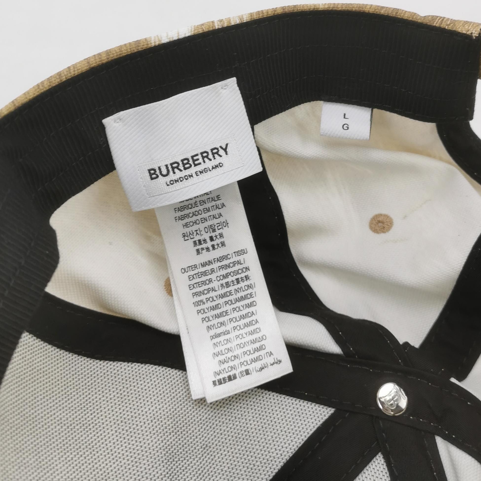 Burberry Burberry Logo Baseball Cap Size L Size ONE SIZE - 6 Thumbnail