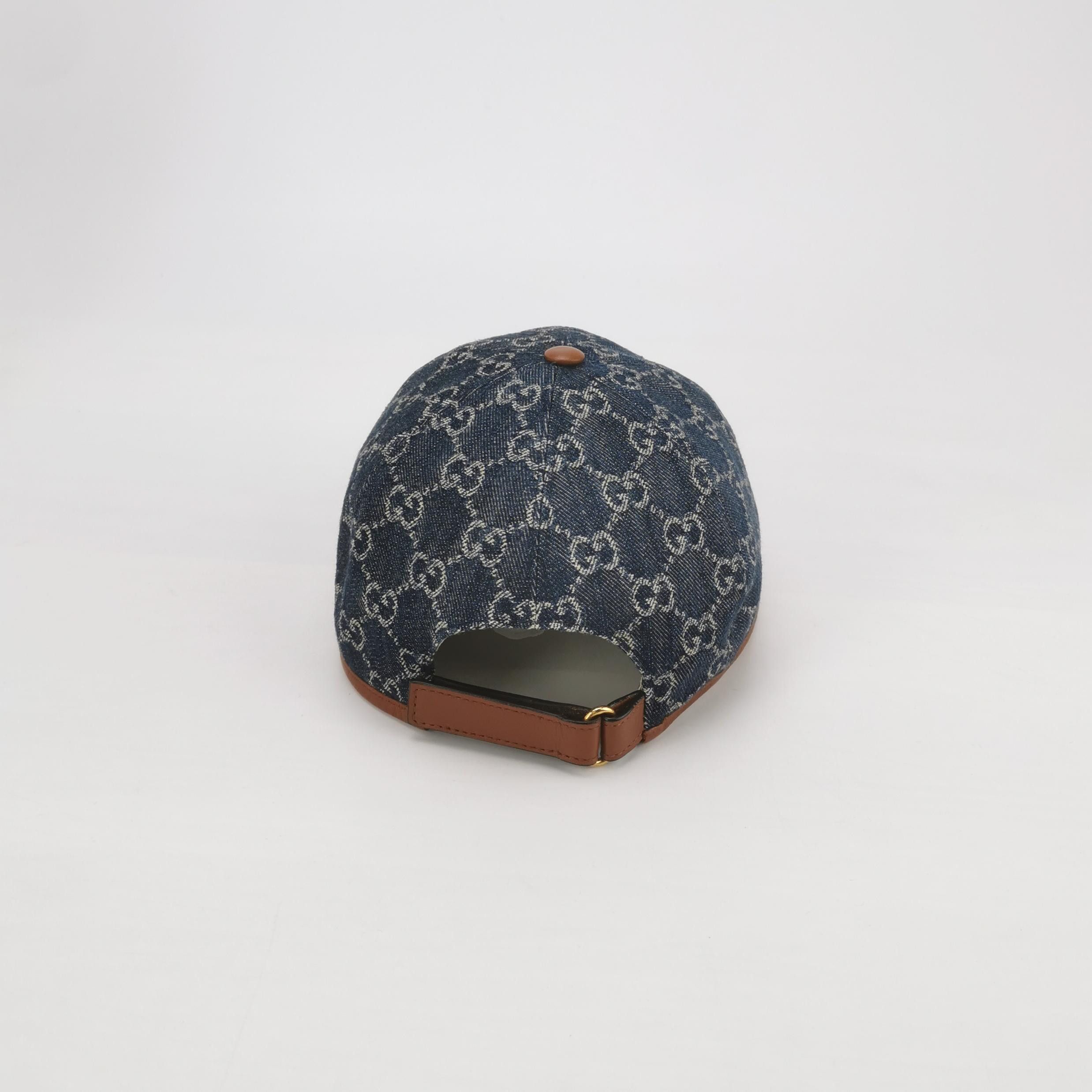Gucci Gucci GG Monogram Denim Baseball Cap Size ONE SIZE - 3 Thumbnail