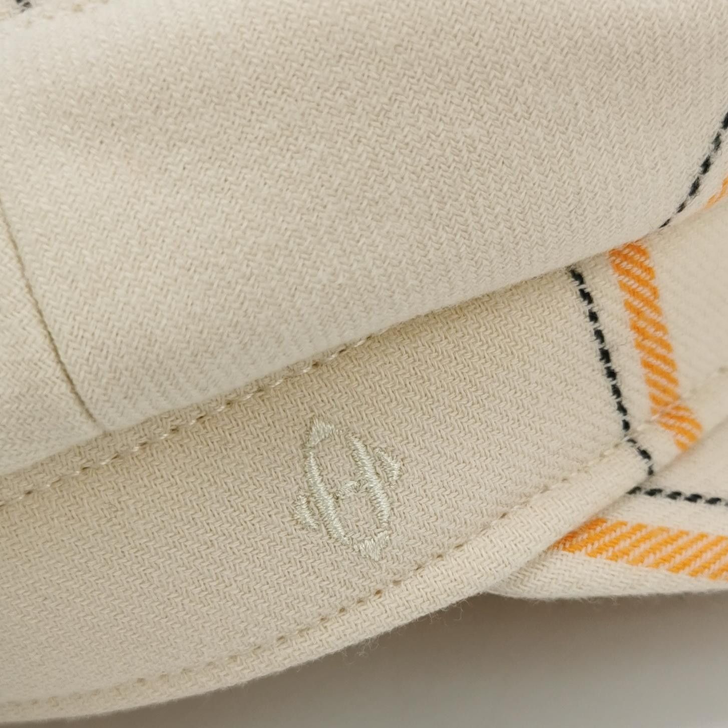 Hermes Hermes Plaid Wool Blend Cap Size 56 Size ONE SIZE - 4 Thumbnail