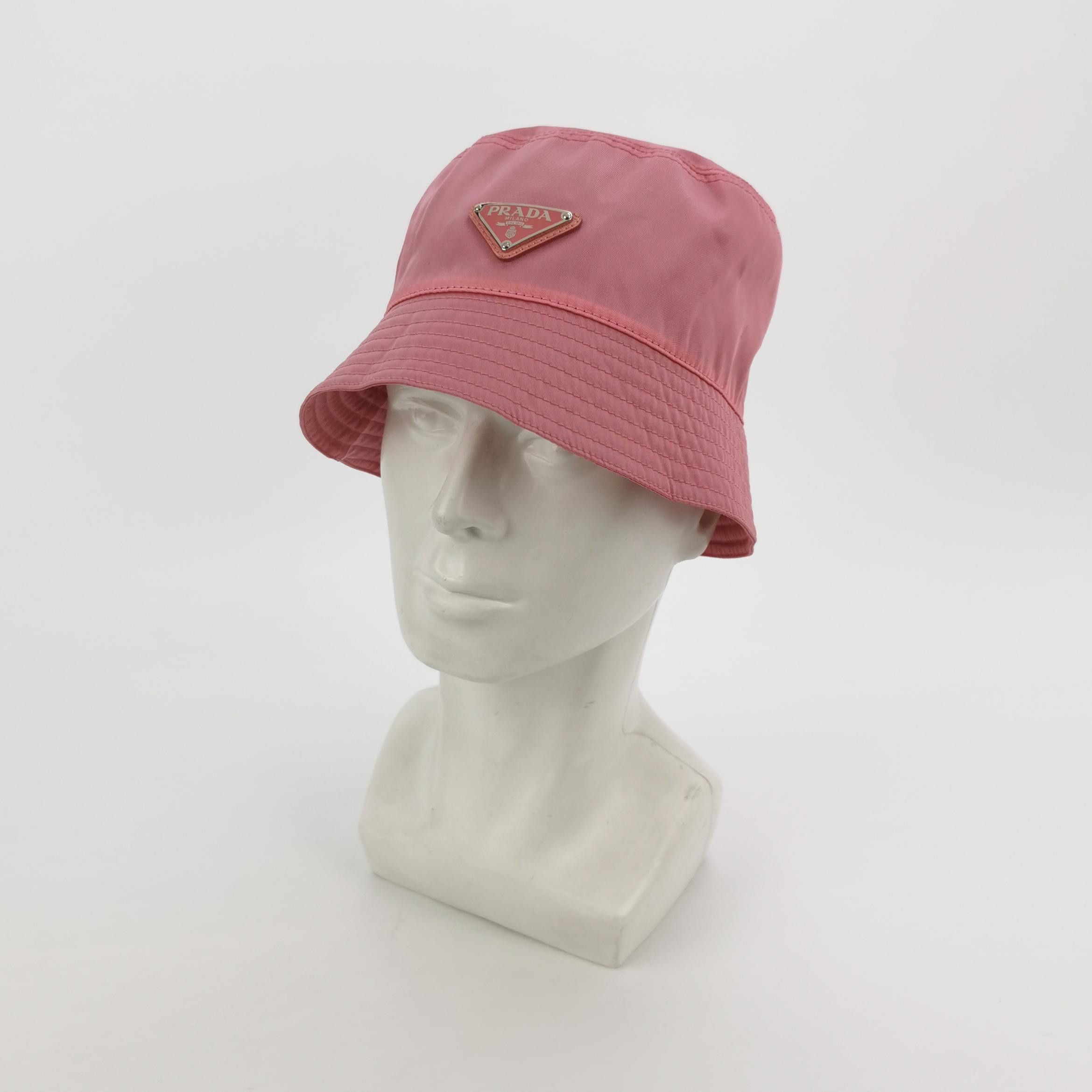 Prada Prada Triangle Logo Bucket Hat Size M Size ONE SIZE - 2 Thumbnail