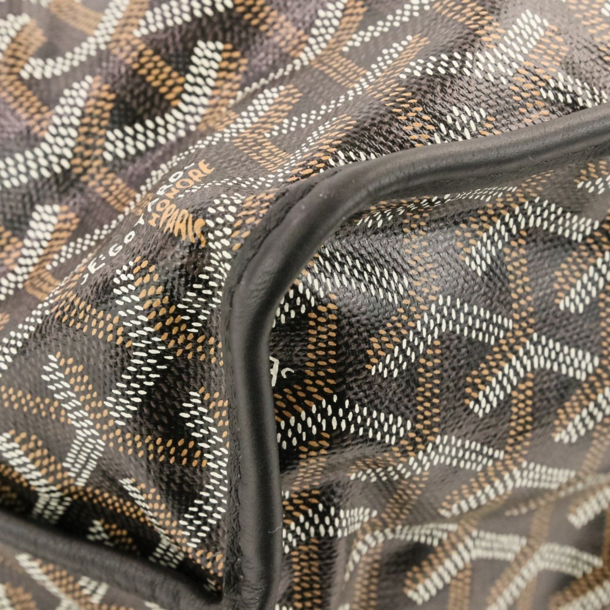 Goyard GOYARD Ange PM Reversible Tote Bag/Handbag (Brown/Black) - Men's & Women's Size ONE SIZE - 16 Thumbnail