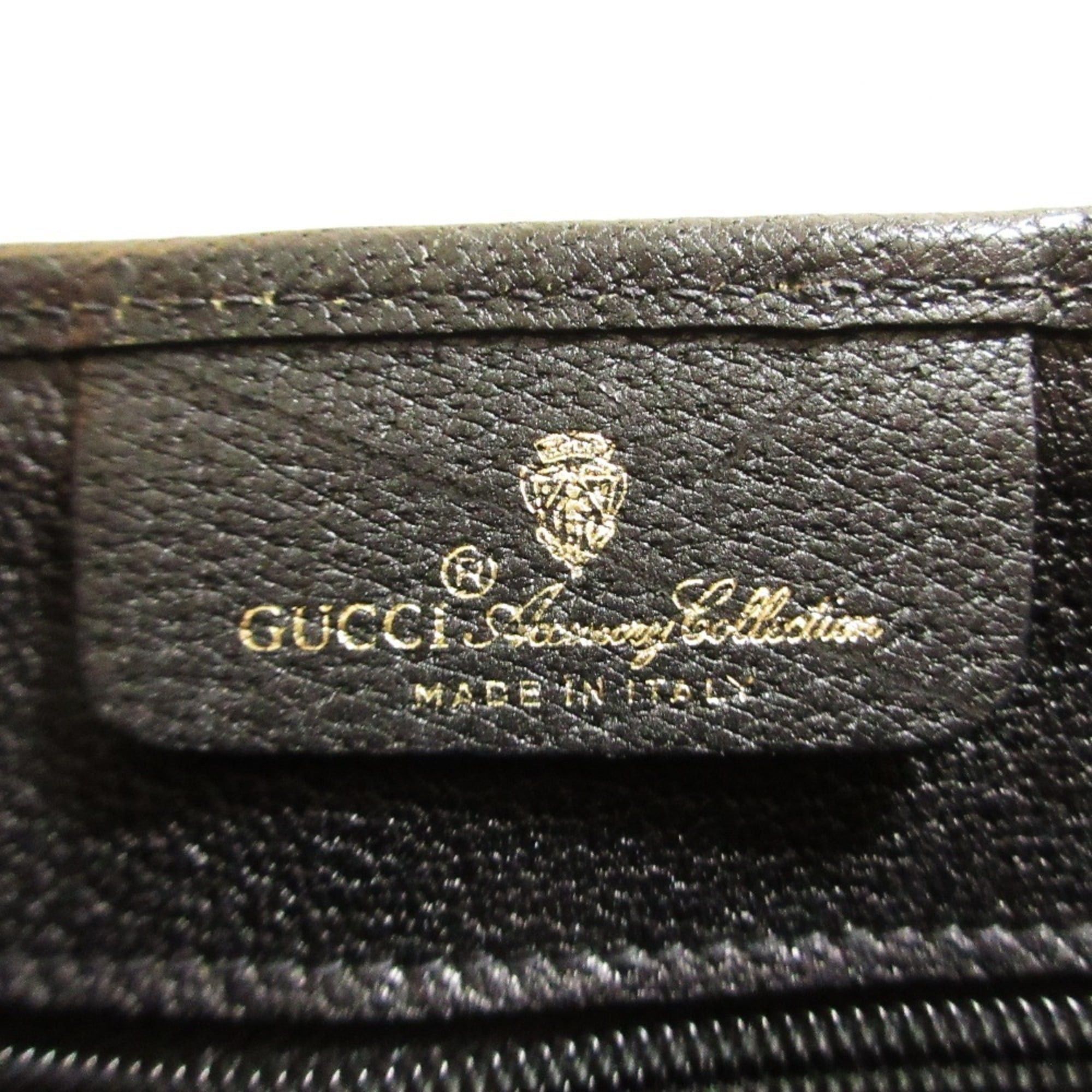 Gucci GUCCI Vintage GG Supreme Sherry Line Tote Bag 39.02.091 Black Men's/Women's Size ONE SIZE - 8 Thumbnail
