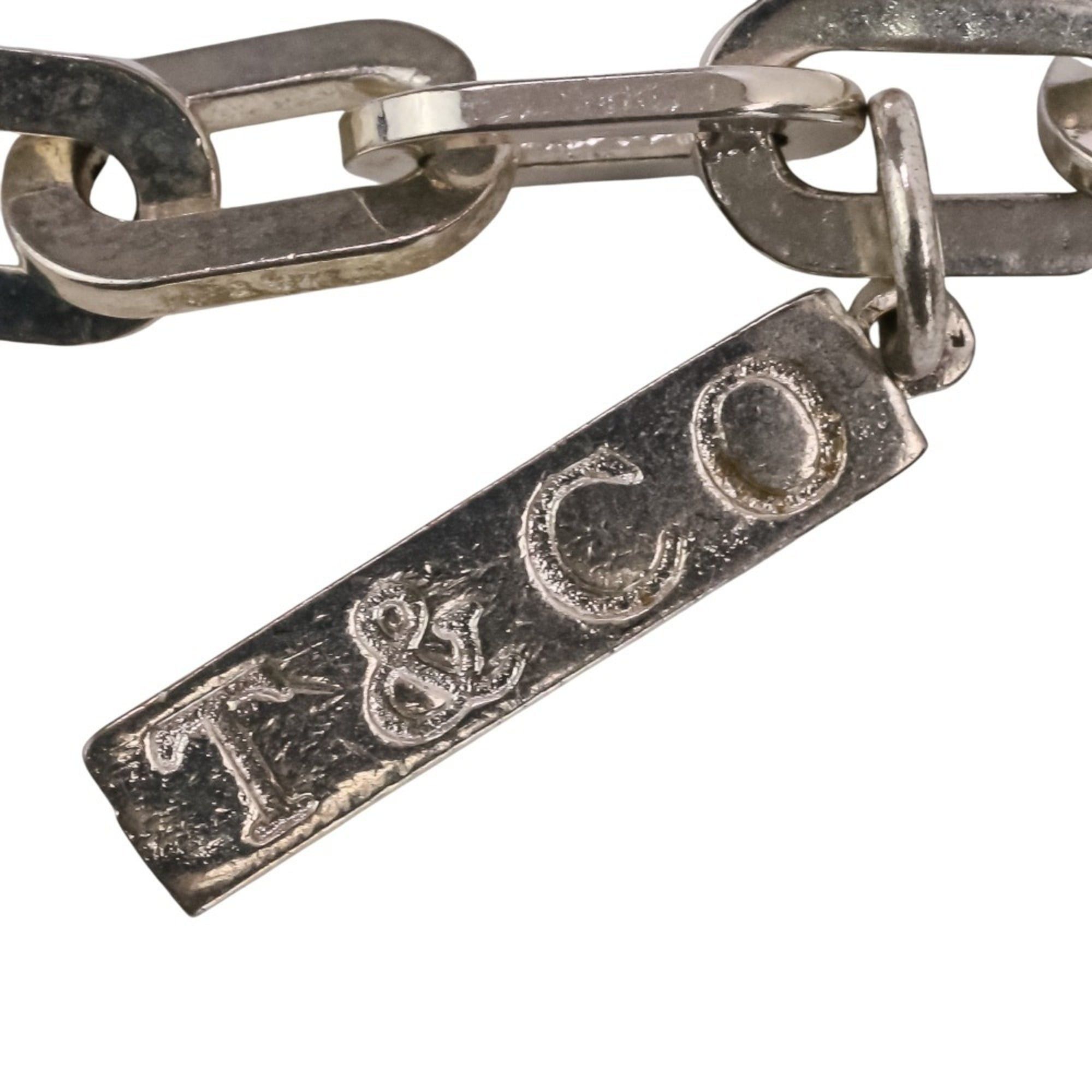 Tiffany & Co. Tiffany & Co. 1837 5 Charm Chain Bracelet, SV925 Silver, Men's Women's Size ONE SIZE - 10 Thumbnail