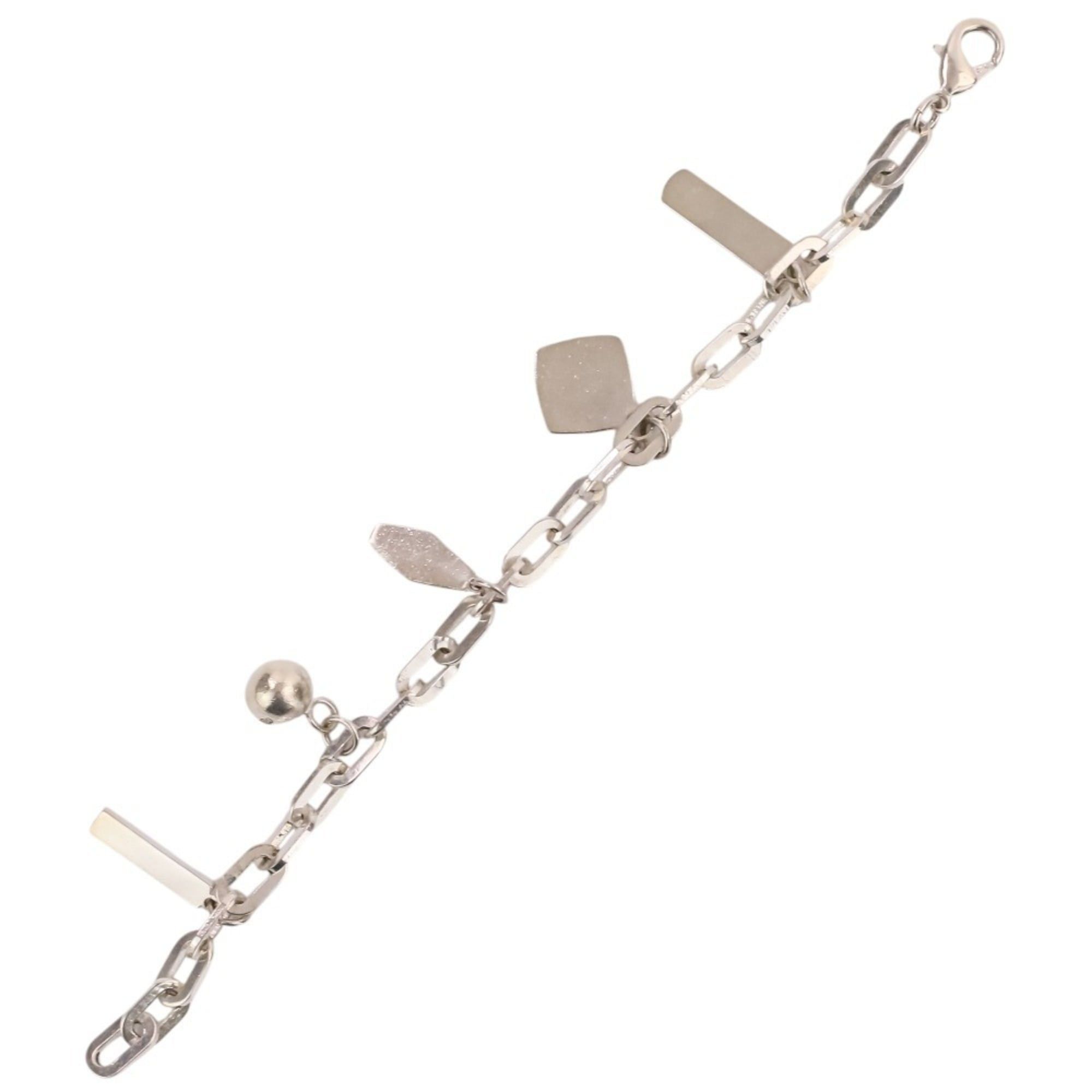 Tiffany & Co. Tiffany & Co. 1837 5 Charm Chain Bracelet, SV925 Silver, Men's Women's Size ONE SIZE - 4 Thumbnail