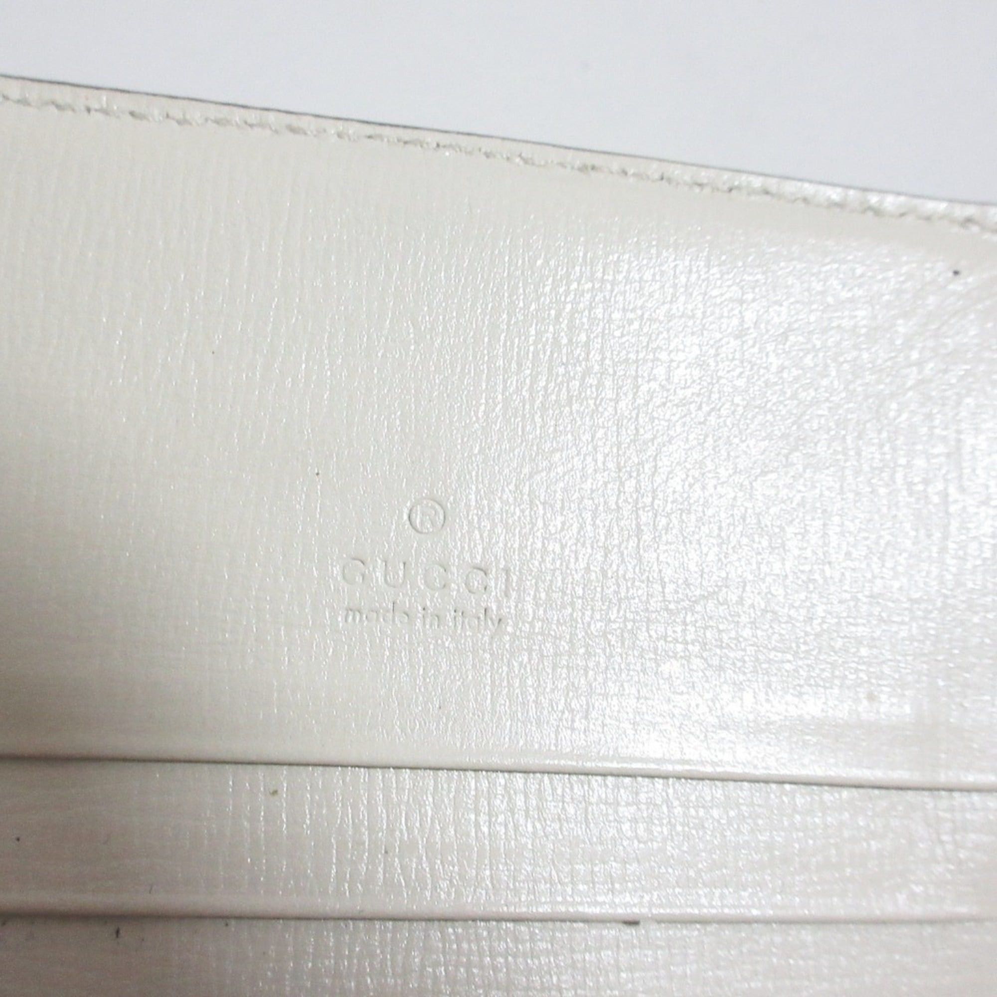 Gucci GUCCI Jackie Compact Wallet, 645536, Greige/White, Women's Size ONE SIZE - 10 Thumbnail