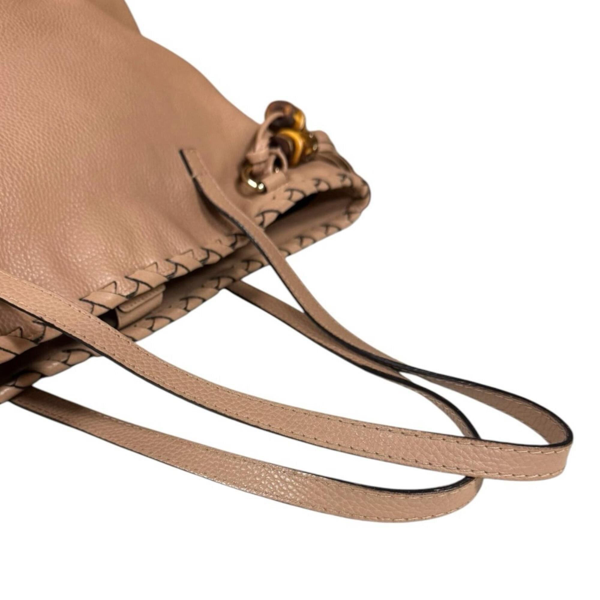 Gucci Gucci Outlet Bamboo Tote Bag, Leather 354665, Beige, Women's, with Tassel Size ONE SIZE - 11 Thumbnail