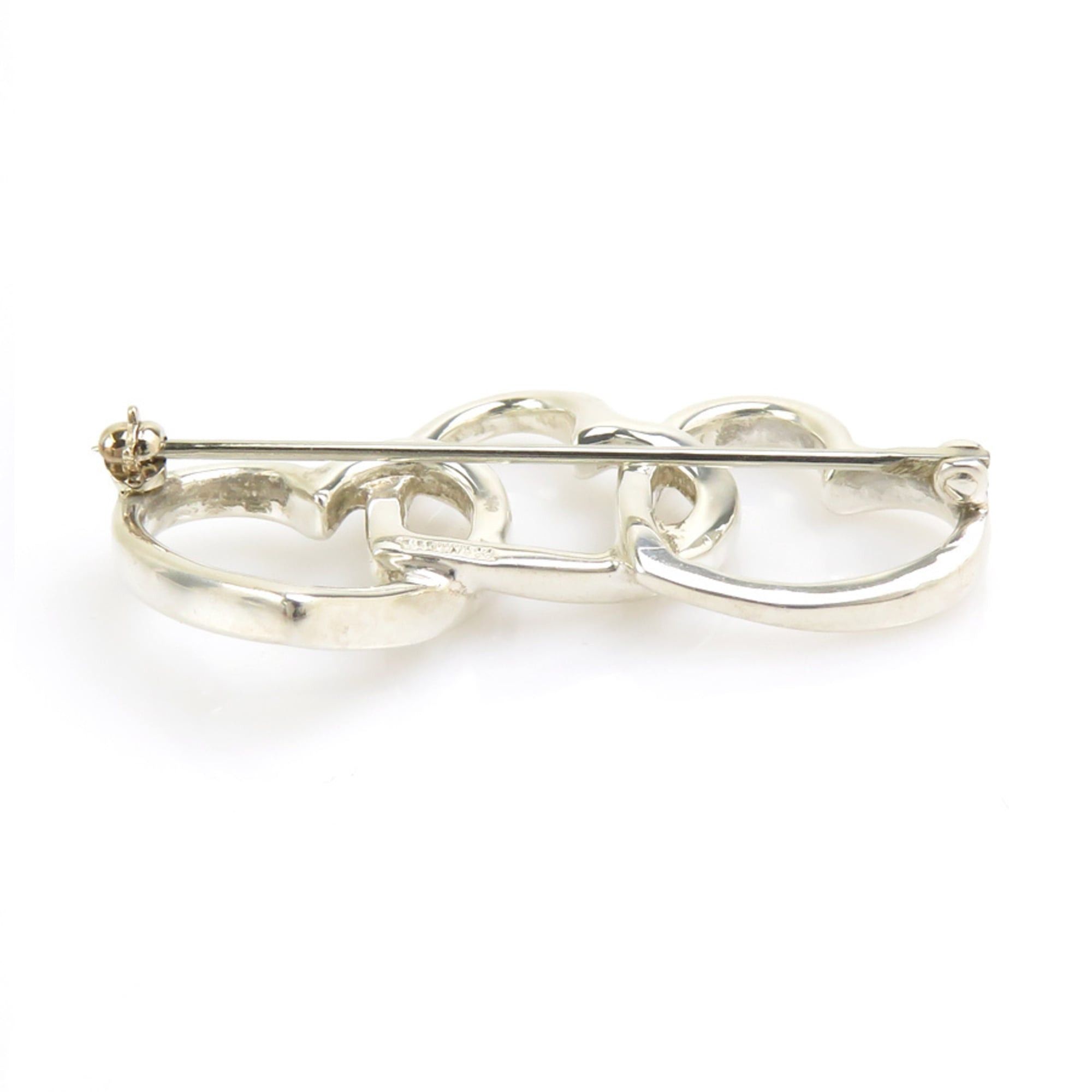 Tiffany & Co. Tiffany & Co. Triple Heart Brooch, Sterling Silver 925, Women's, e61879 Size ONE SIZE - 6 Thumbnail