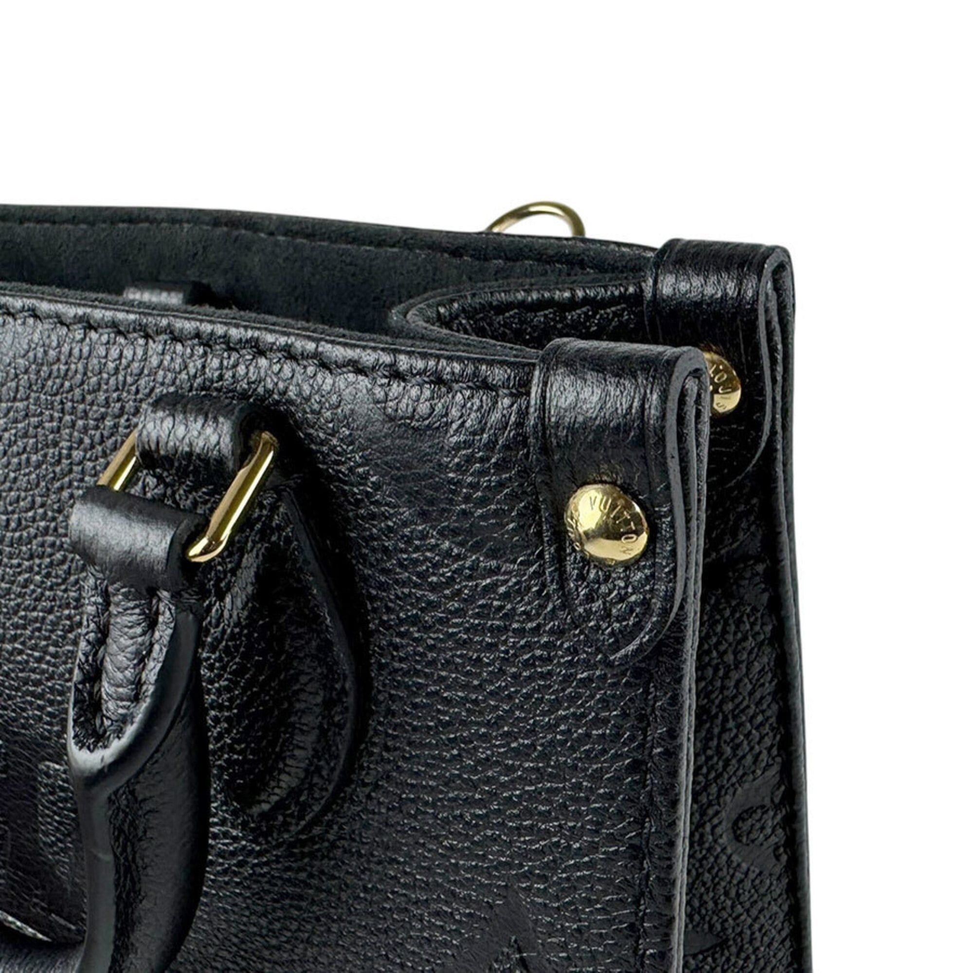 Louis Vuitton Louis Vuitton Handbag Shoulder Bag Monogram Empreinte OnTheGo BB Noir Women's M46993 z9625 Size ONE SIZE - 7 Thumbnail