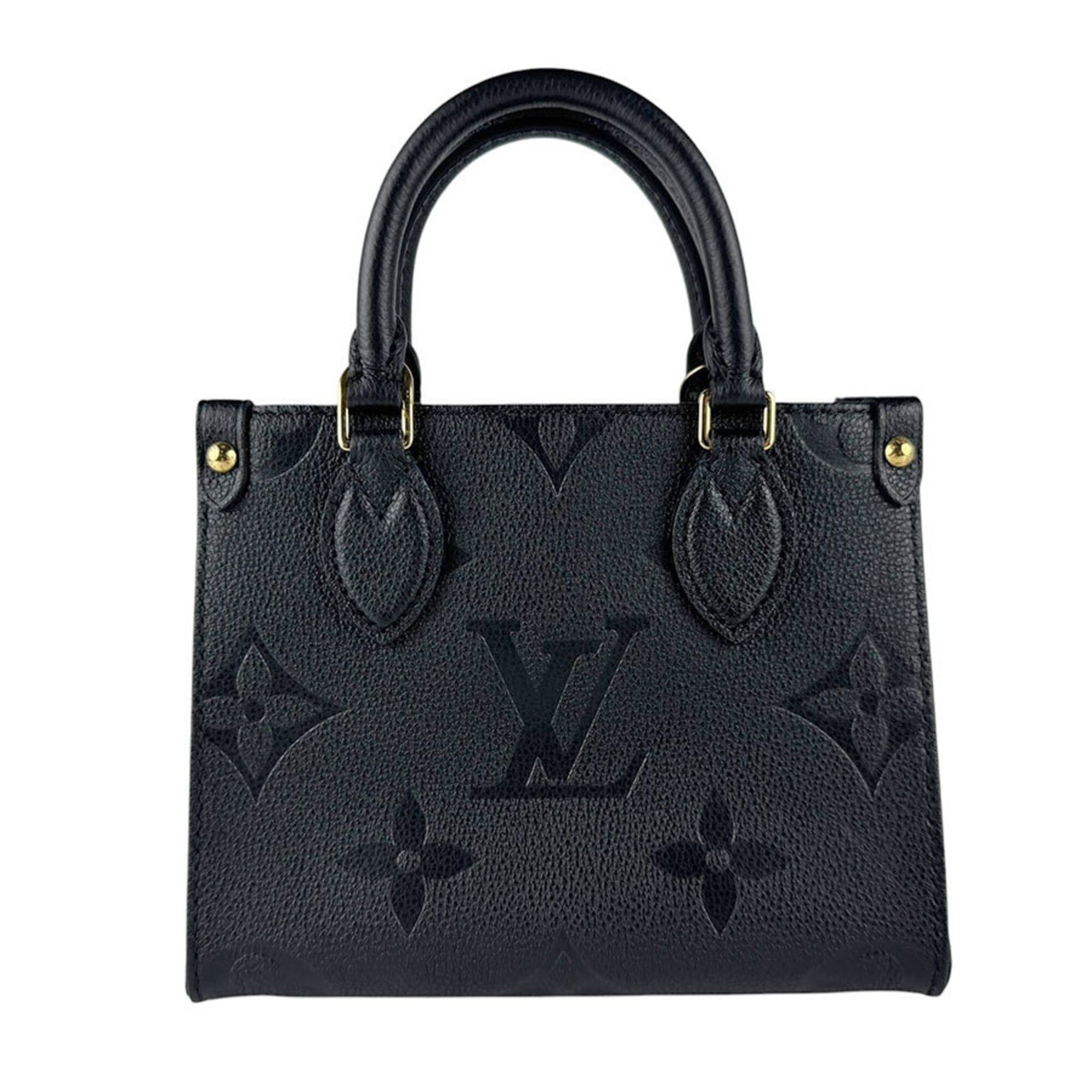 Louis Vuitton Louis Vuitton Handbag Shoulder Bag Monogram Empreinte OnTheGo BB Noir Women's M46993 z9625 Size ONE SIZE - 3 Thumbnail