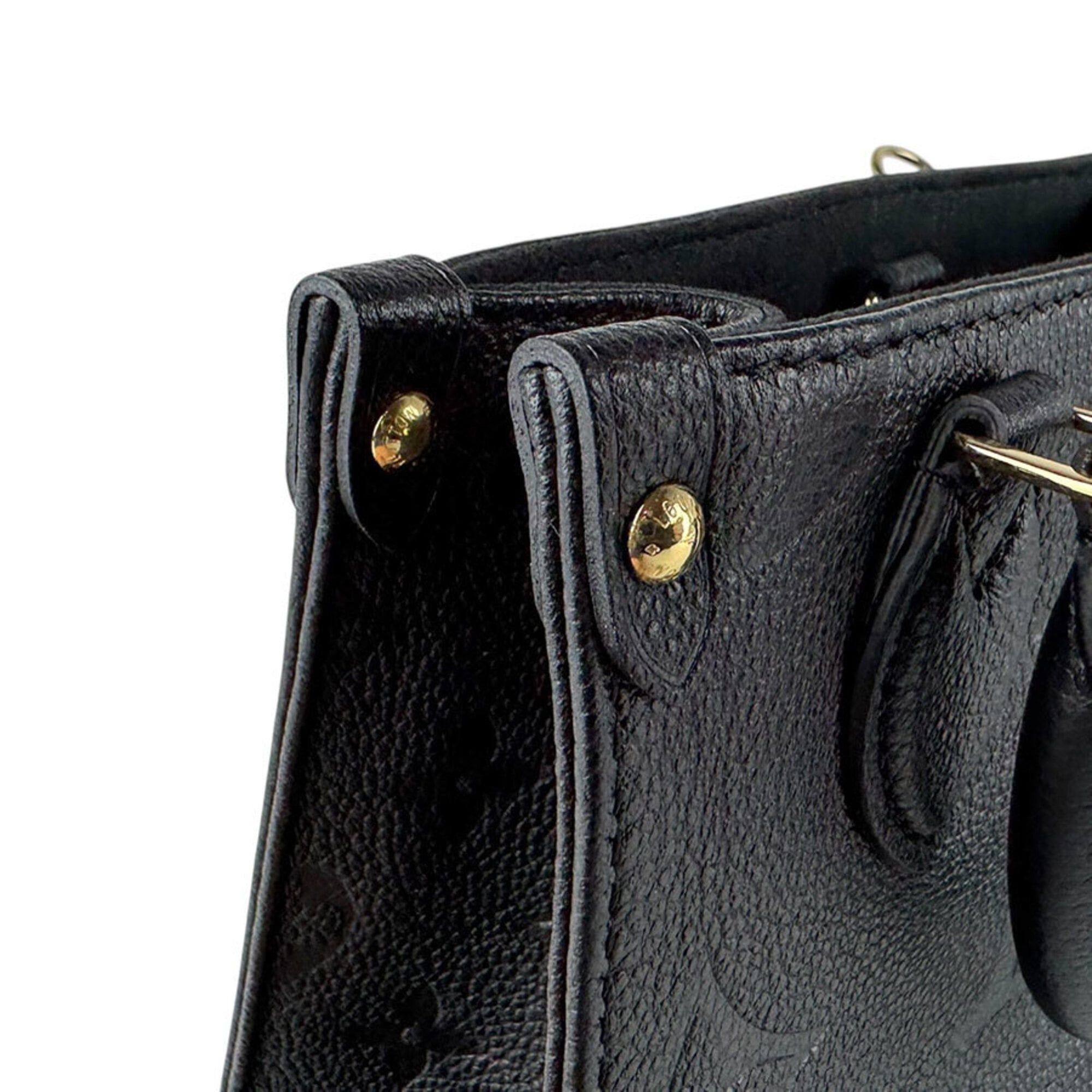 Louis Vuitton Louis Vuitton Handbag Shoulder Bag Monogram Empreinte OnTheGo BB Noir Women's M46993 z9625 Size ONE SIZE - 6 Thumbnail