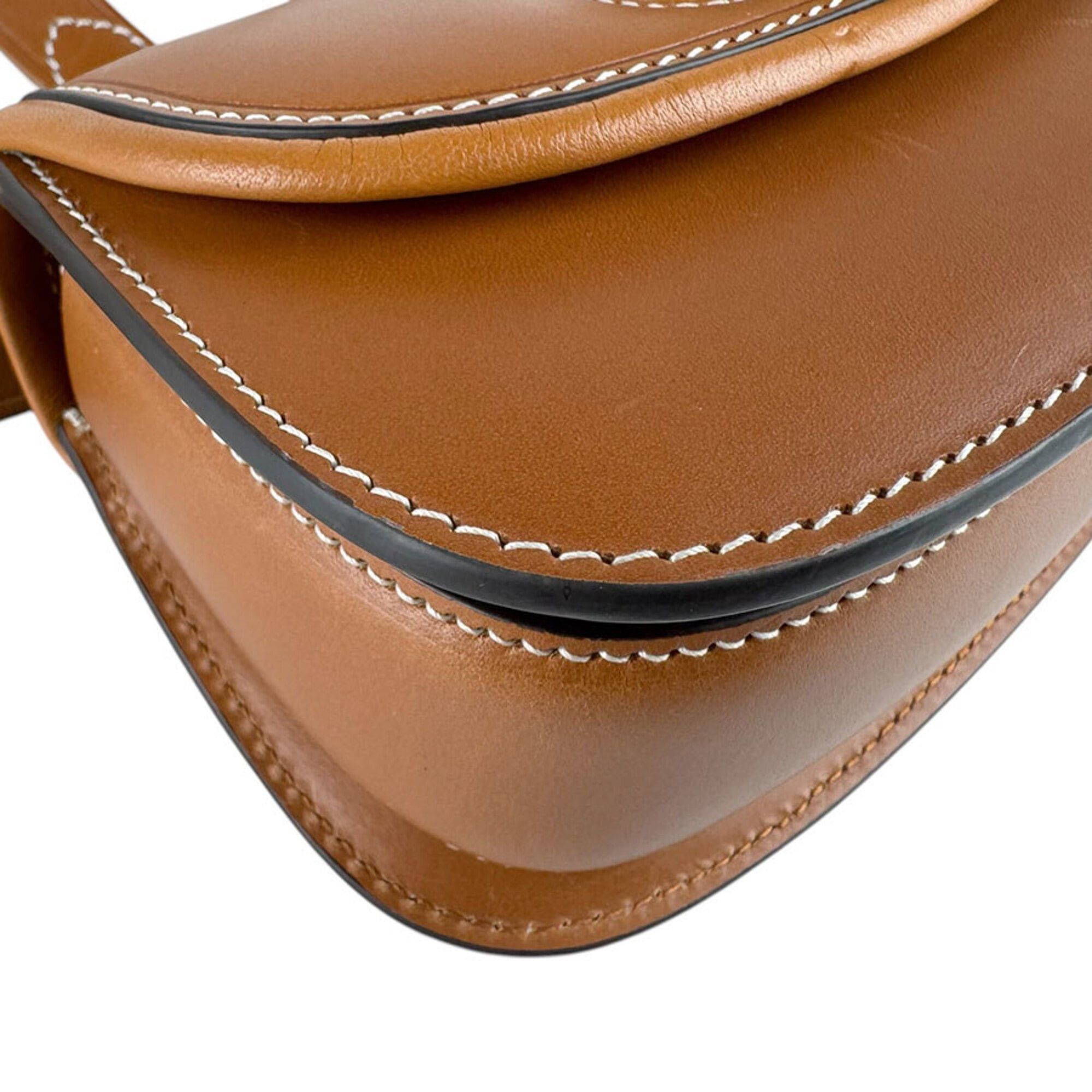 Gucci Gucci Waist Bag, Bamboo 1947, Leather, Brown, Women's, 681137 z9635 Size ONE SIZE - 8 Thumbnail