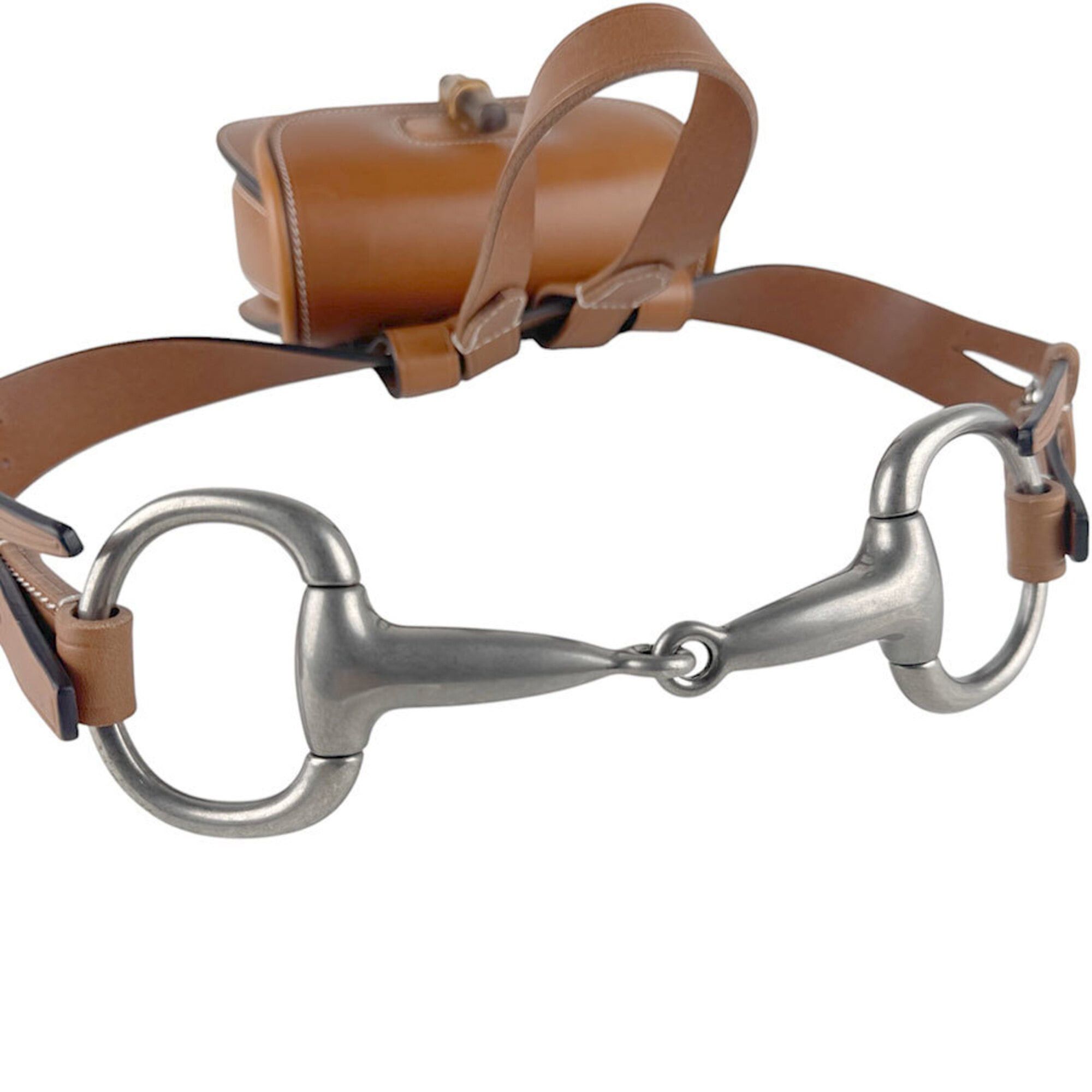 Gucci Gucci Waist Bag, Bamboo 1947, Leather, Brown, Women's, 681137 z9635 Size ONE SIZE - 12 Thumbnail