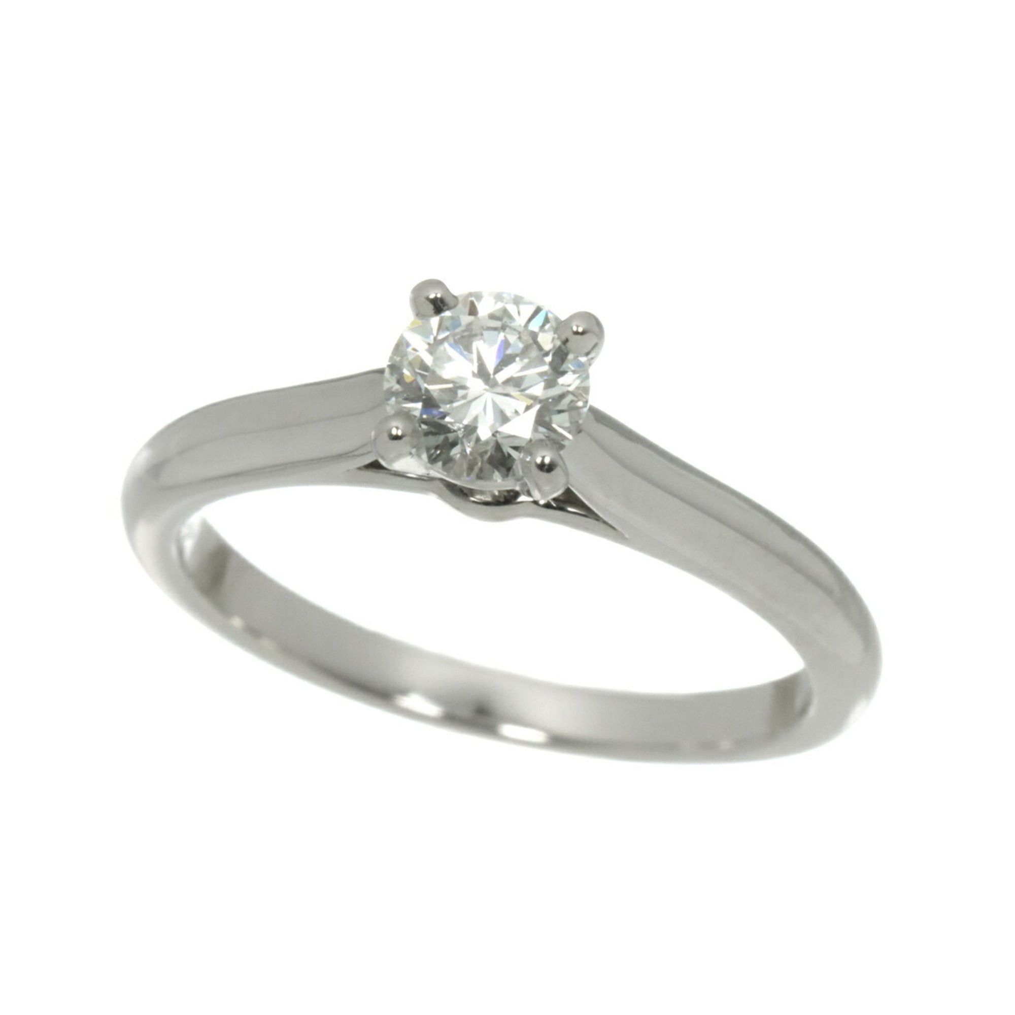 Cartier Cartier Solitaire Diamond Ring, 0.40ct, H VVS1, 3EX, Size 48, Platinum. Size ONE SIZE - 5 Thumbnail