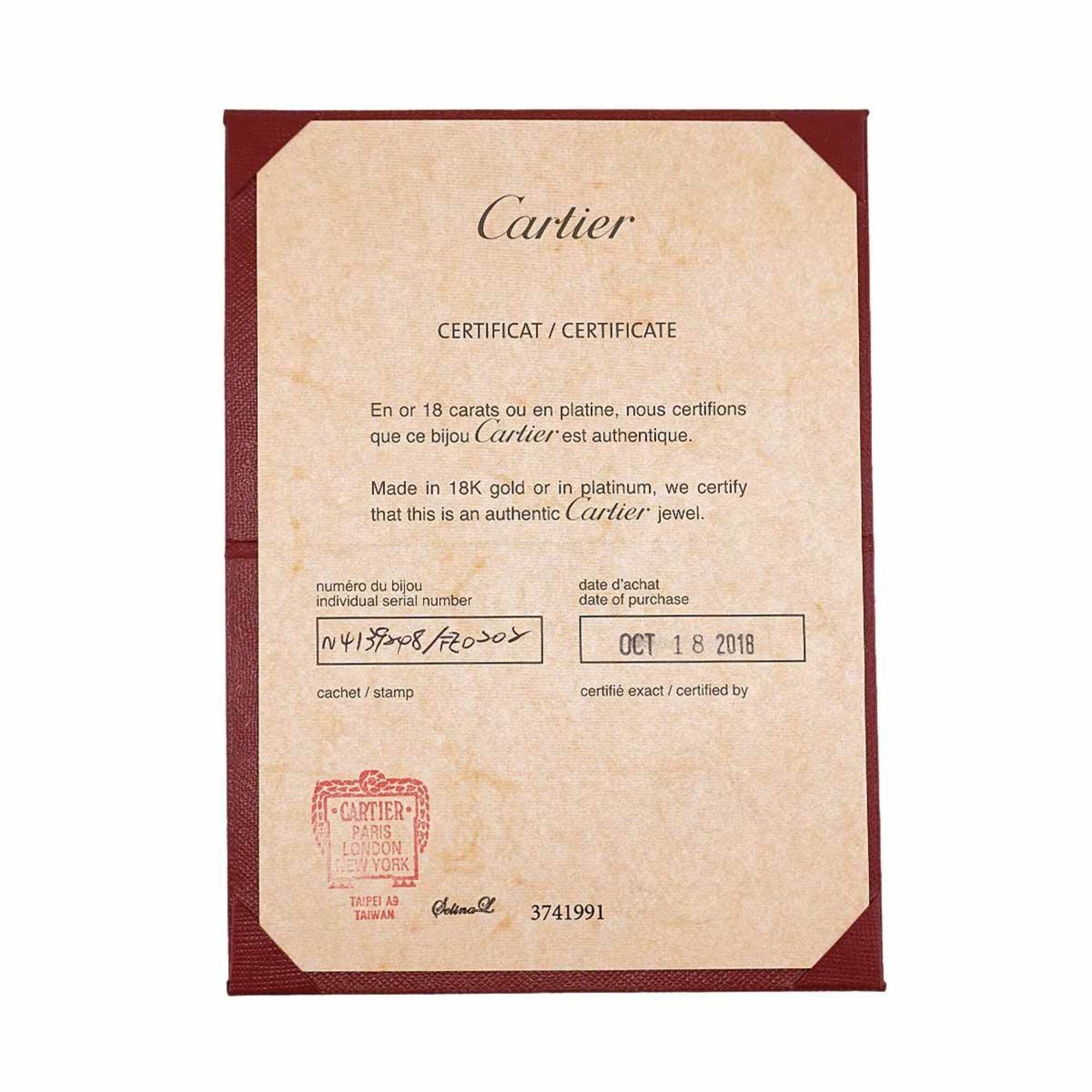 Cartier Cartier Solitaire Diamond Ring, 0.40ct, H VVS1, 3EX, Size 48, Platinum. Size ONE SIZE - 9 Thumbnail