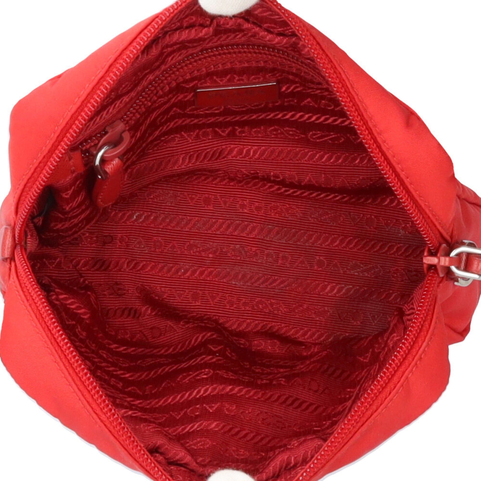 Prada Prada handbag pouch nylon 1NE021 women's PRADA Size ONE SIZE - 5 Thumbnail