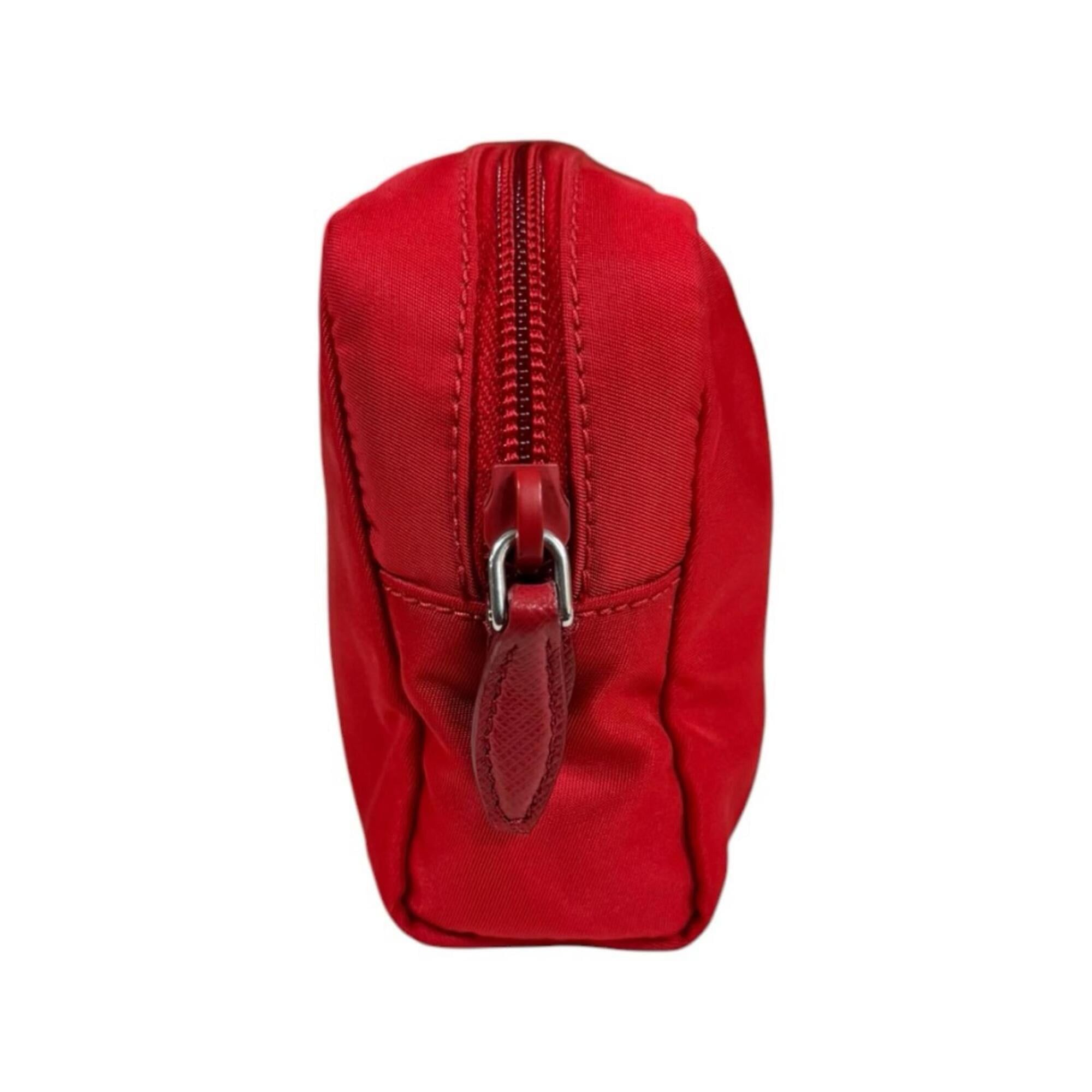 Prada Prada handbag pouch nylon 1NE021 women's PRADA Size ONE SIZE - 3 Thumbnail