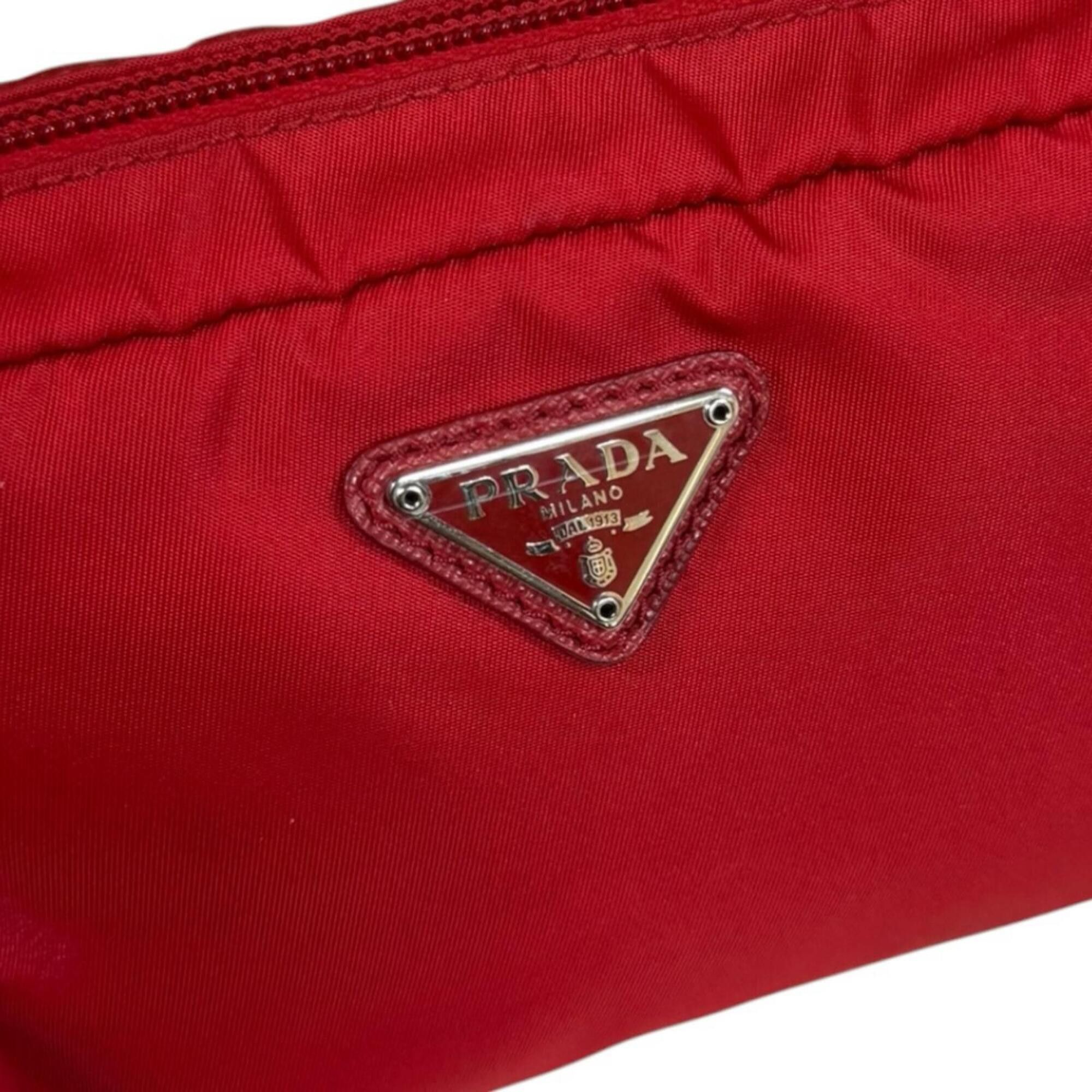 Prada Prada handbag pouch nylon 1NE021 women's PRADA Size ONE SIZE - 7 Thumbnail